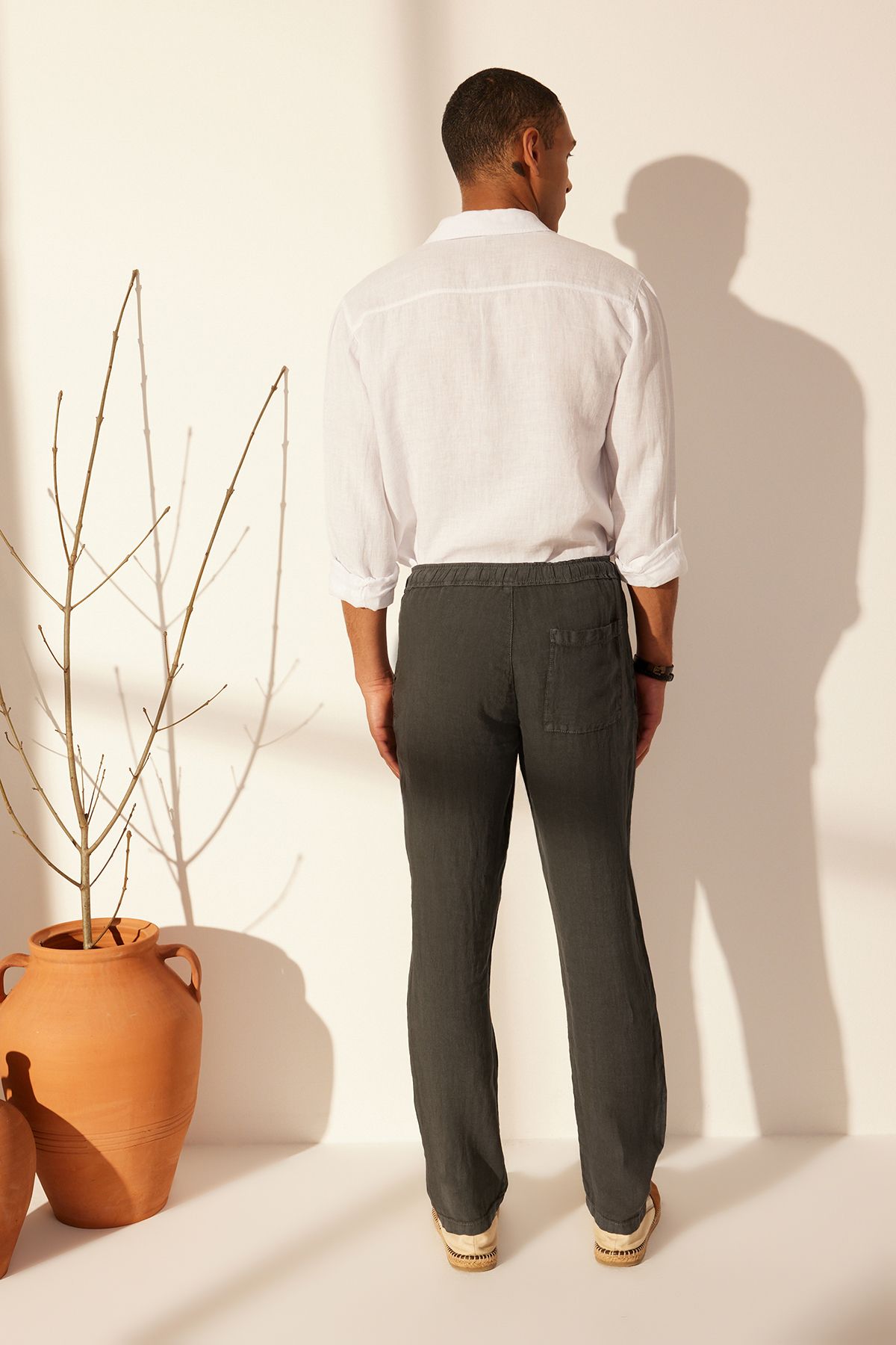 trendyol-man-mens-beige-unifarben-high-waist