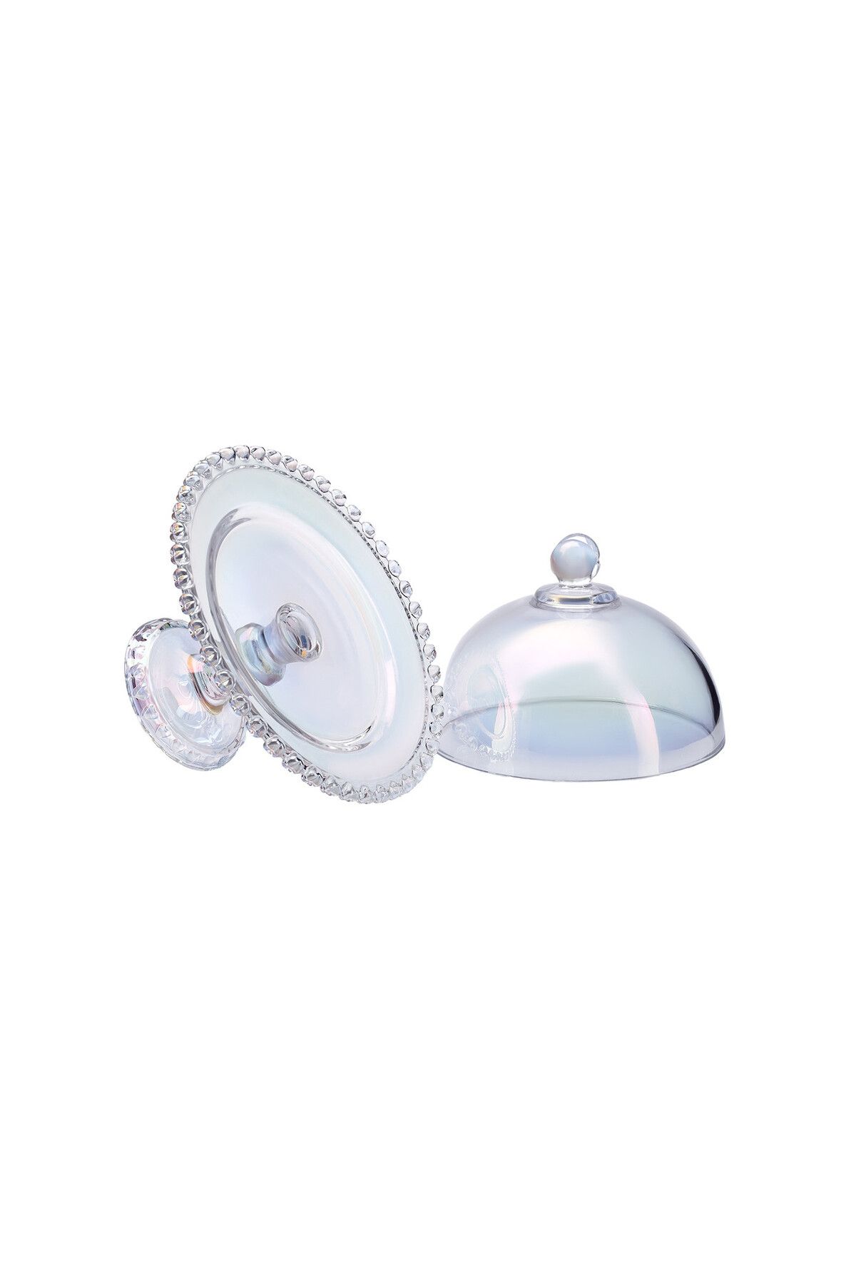 Karaca-Rory Steh Kuchenständer, 19 cm – Stil sahibi bir sunum için daha zarif Glas Tortenständer 3