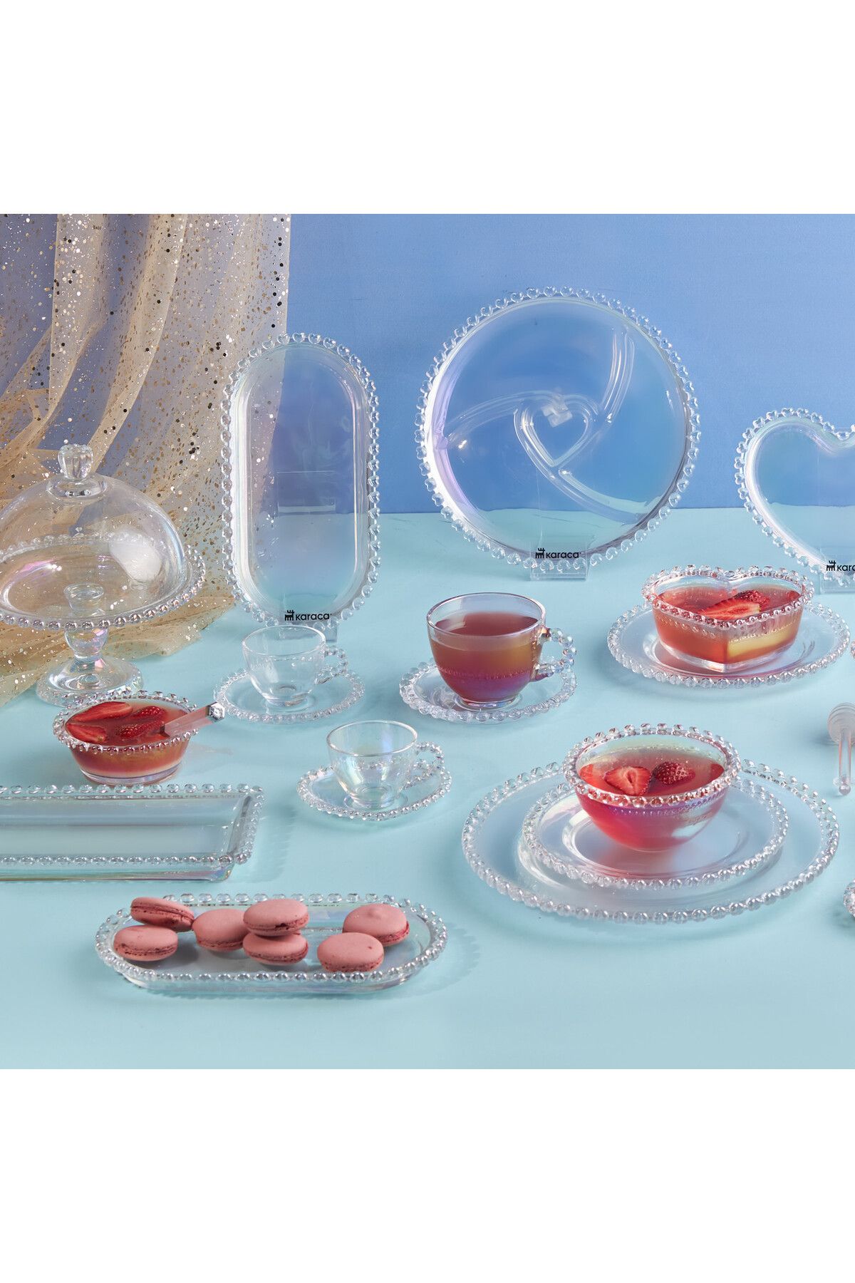 Karaca-Rory Steh Kuchenständer, 19 cm – Stil sahibi bir sunum için daha zarif Glas Tortenständer 7