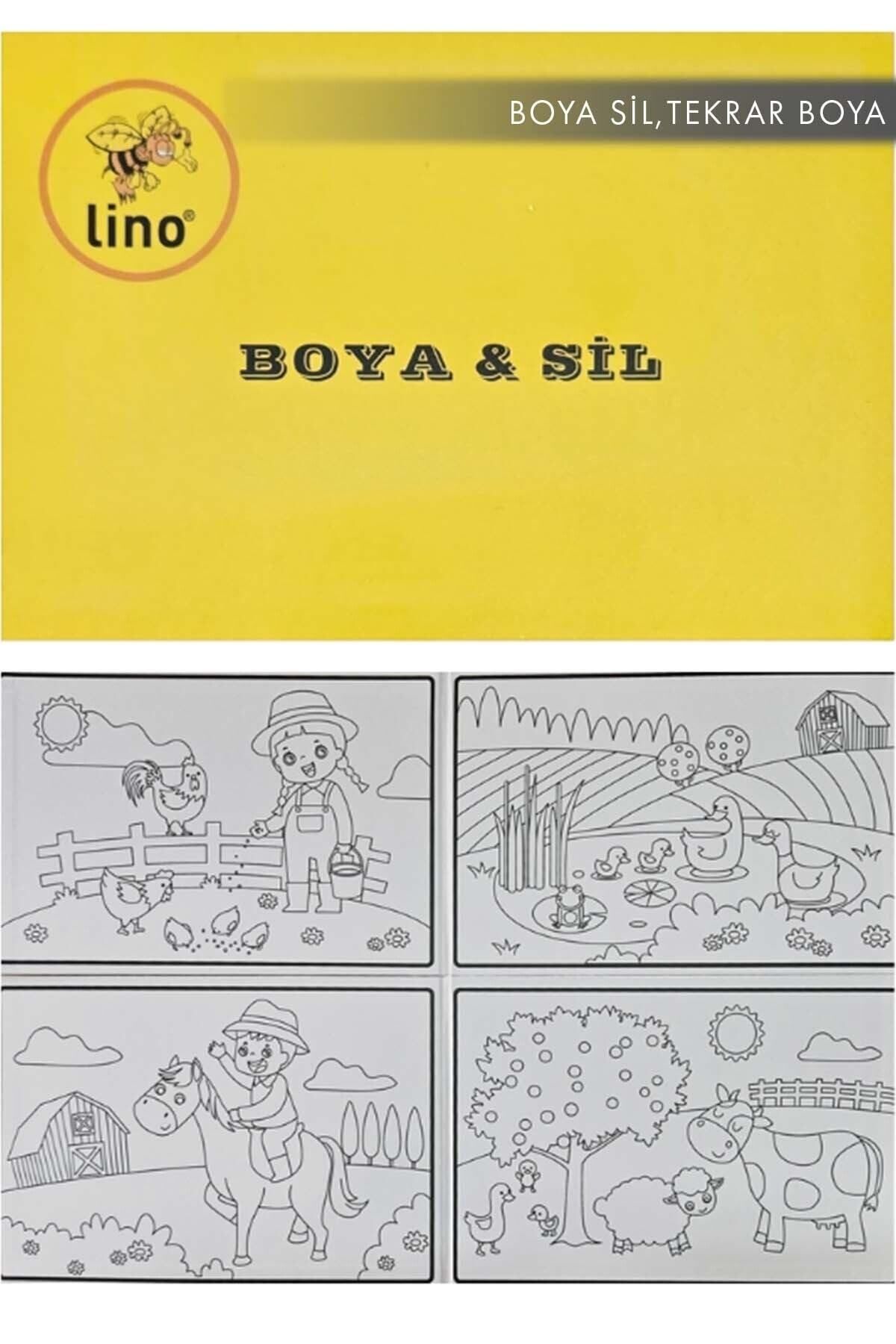 کتاب های فعالیت و آموزشی Lino Book Farm Joy 12 PEN Carioca