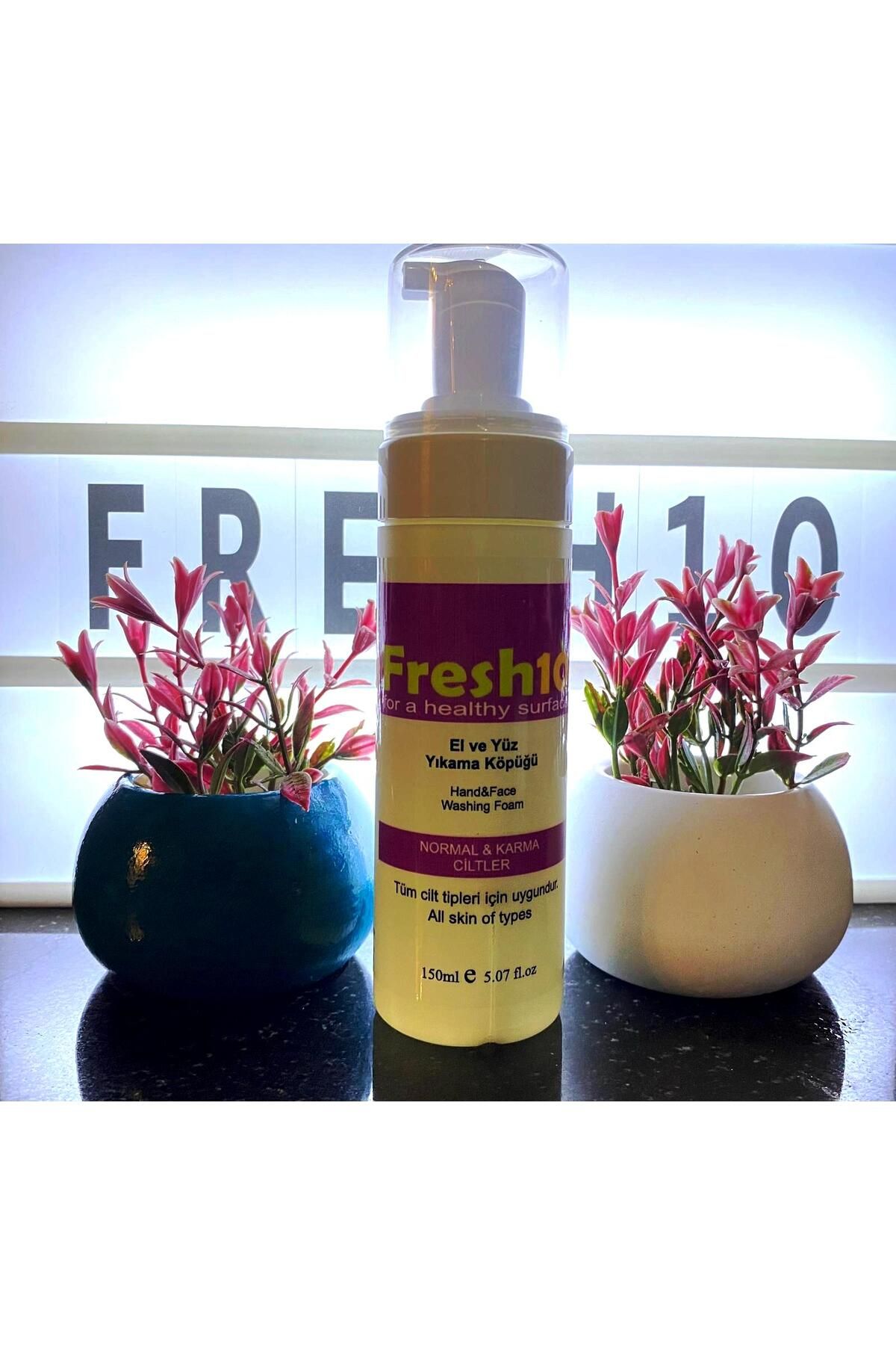 فوم شستشوی دست و صورت 150 میلی لیتر FRESH10