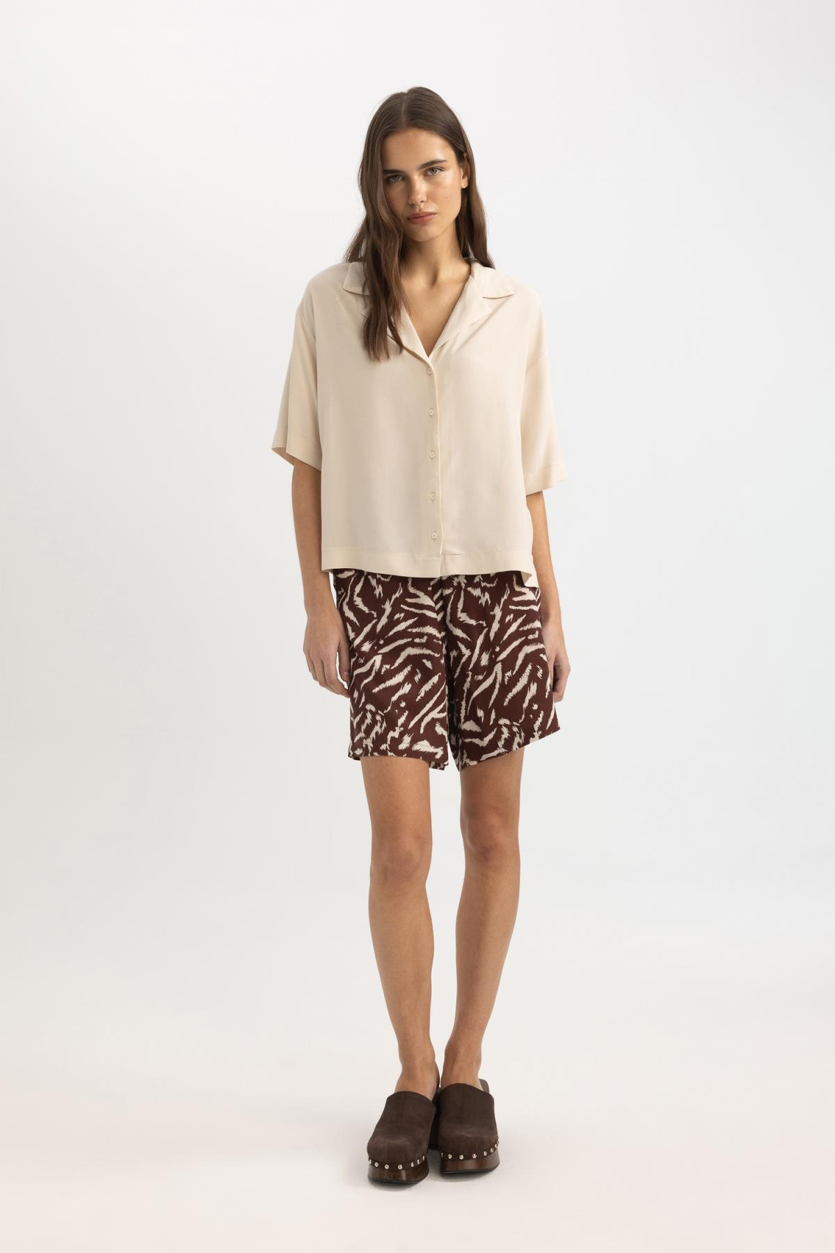 شومیز زنانه دفاکتو | C3388AX24SM Defacto - Image 2