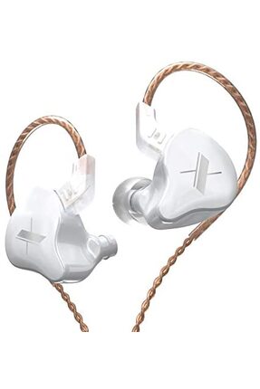 KZ Edx 1dd Mikrofonlu Kulak Içi Kulaklık Beyaz