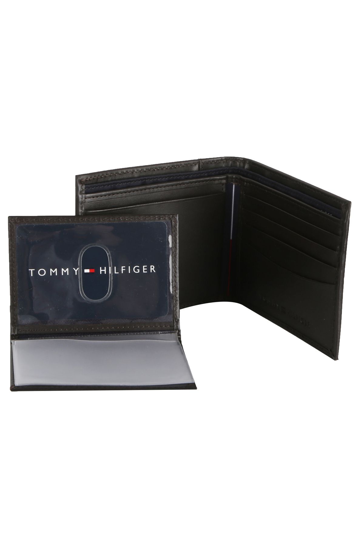 کیف پول آبی مردانه تامی Hlfiger 31TL22X063 قهوه ای Tommy Hilfiger