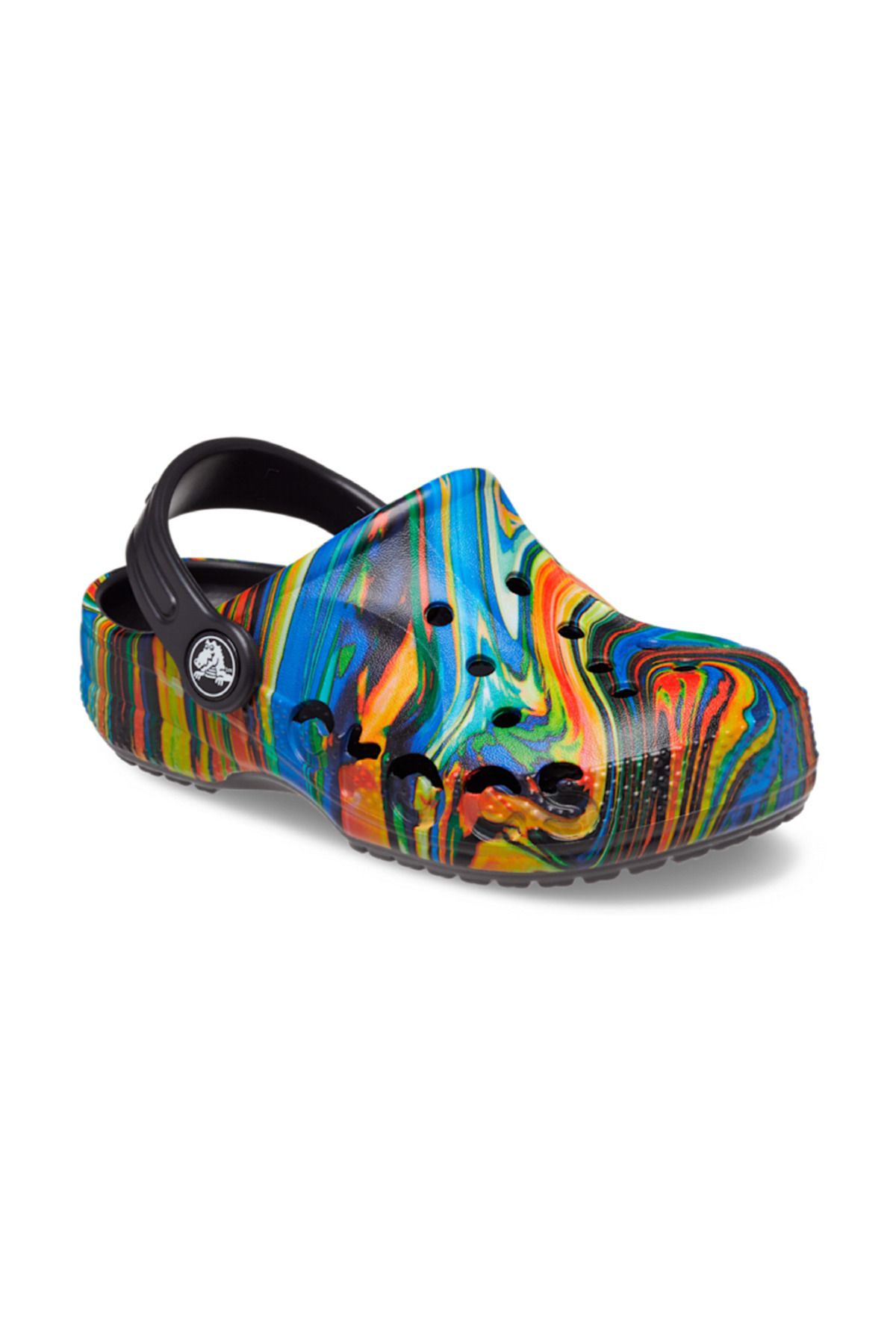 Crocs-BAYA GRAFISCHER CLOG 206814 -0C4 SCHWARZ / MULTI 3