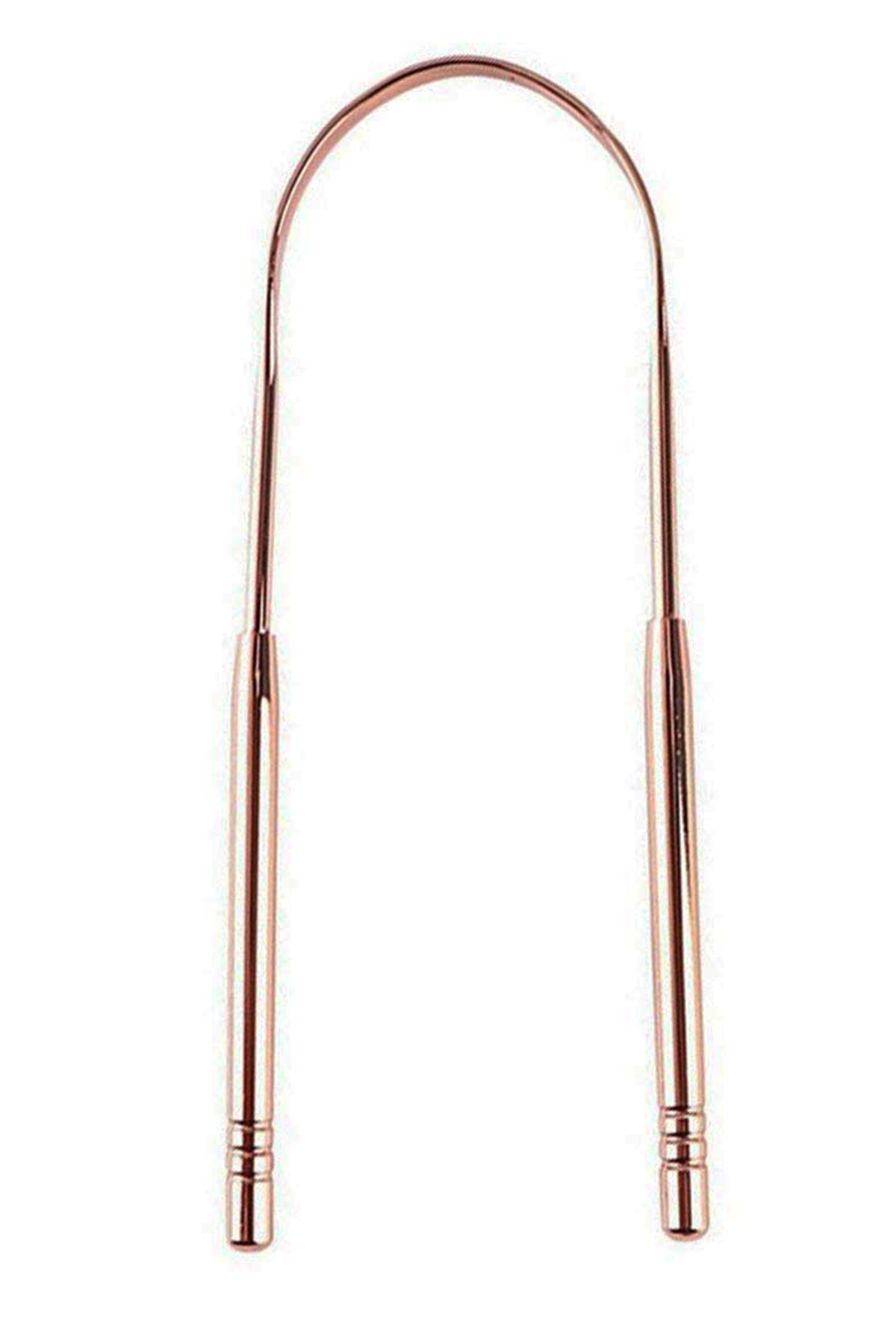 Efege-Copper Tongue Cleaning Stick Tongue Scraping Stripping Stick Cleaner Scraper Hygienic Natural Scraper 2