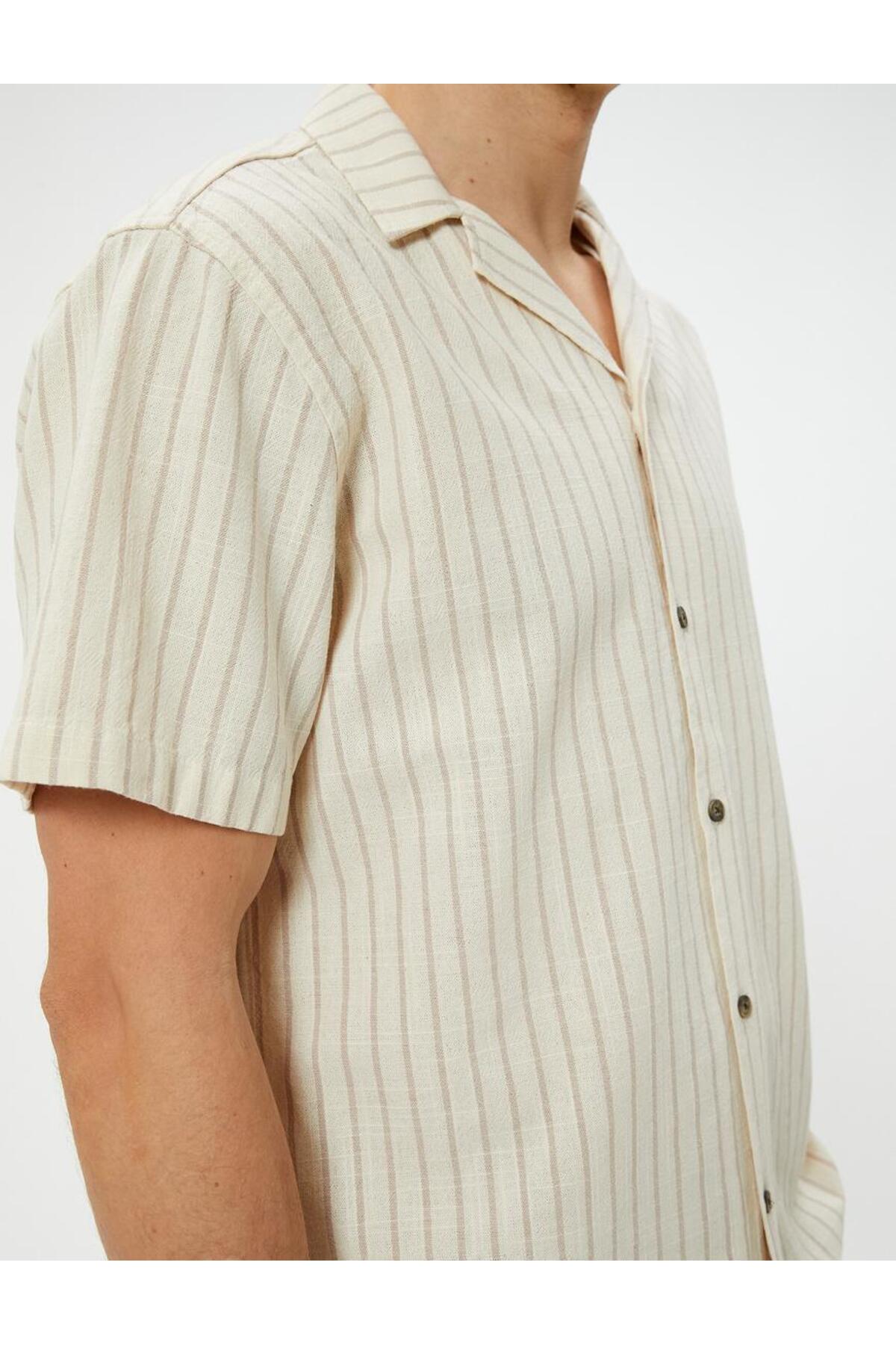 پیراهن مردانه کوتون | 4SAM60057HW Koton - Image 5