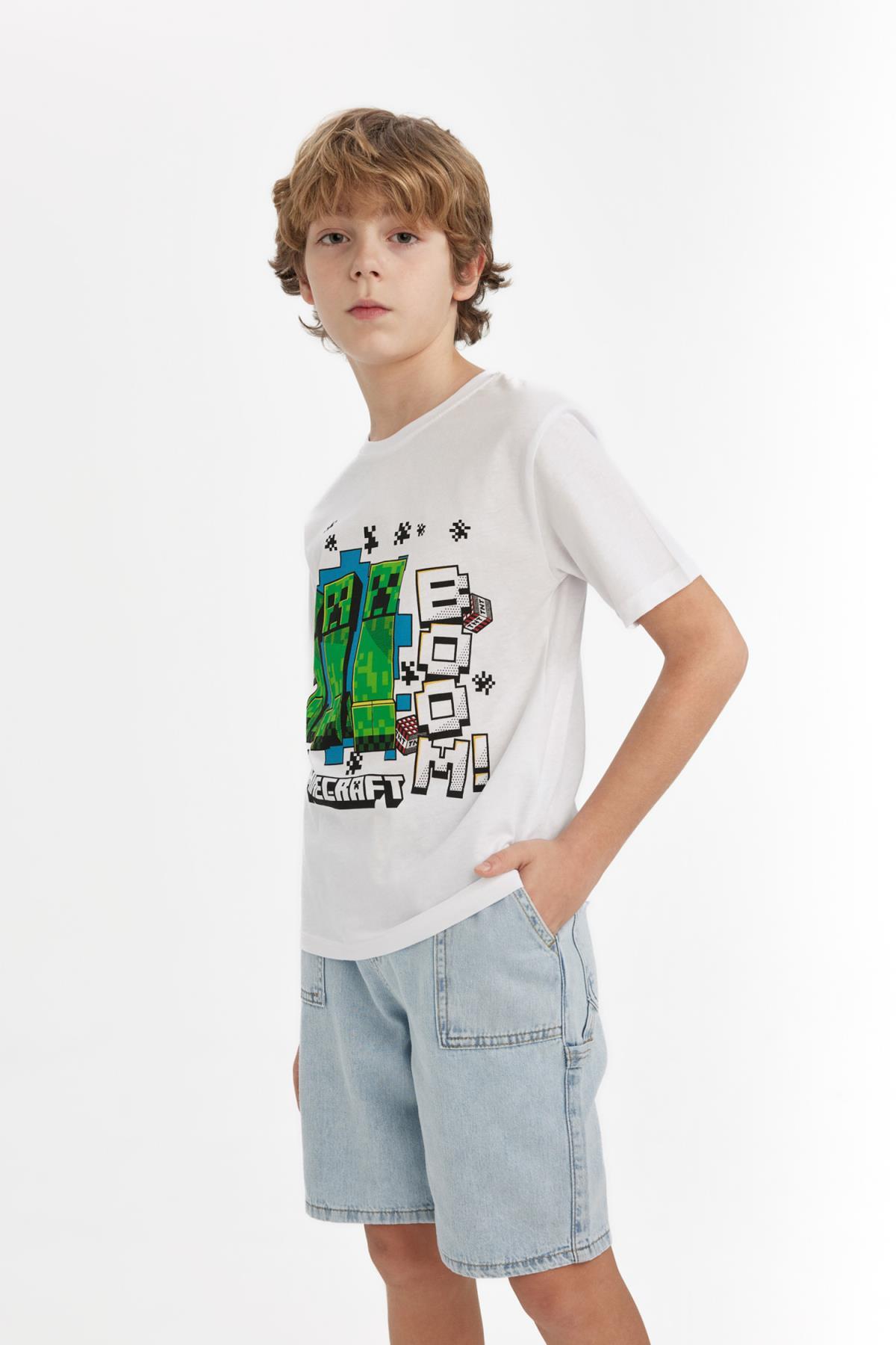 تیشرت پسرانه دفاکتو Defacto اورجینال پسرانه کد کالا B7946A824SM - تصویر 4