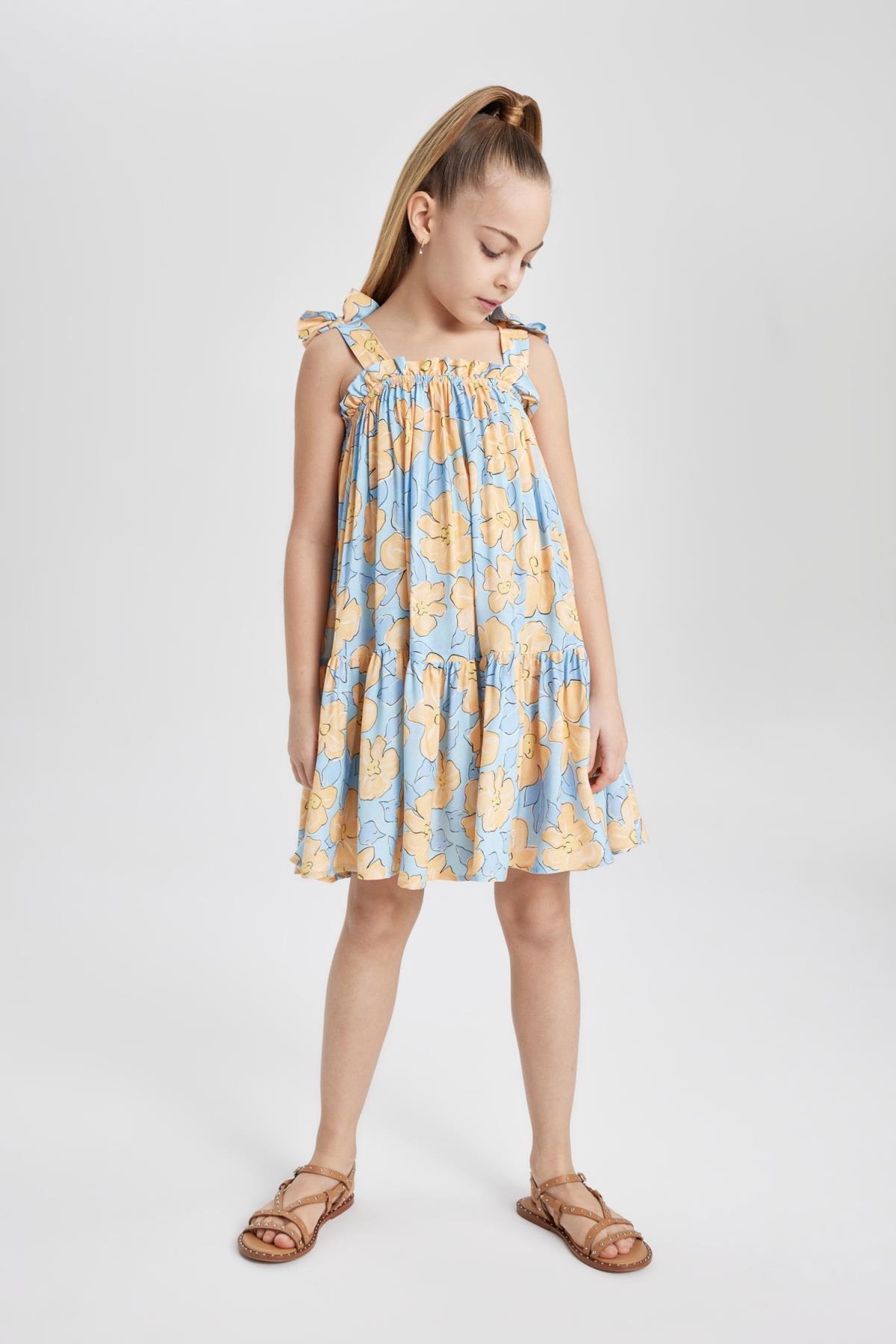 لباس دخترانه دفاکتو | Y6957A624SM Defacto - Image 2