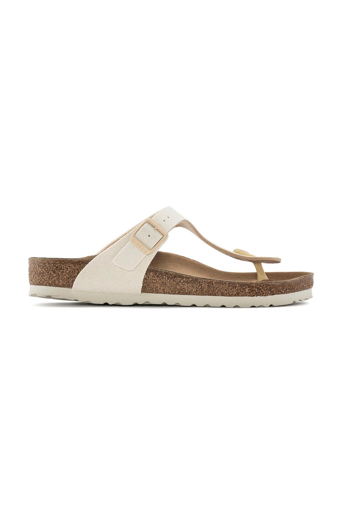 دمپایی بیرکن استاک زنانه  بژ  راسته      لباس خانگی | Birkenstock TYCE2E9019F6853DB1 VN - تصویر 5