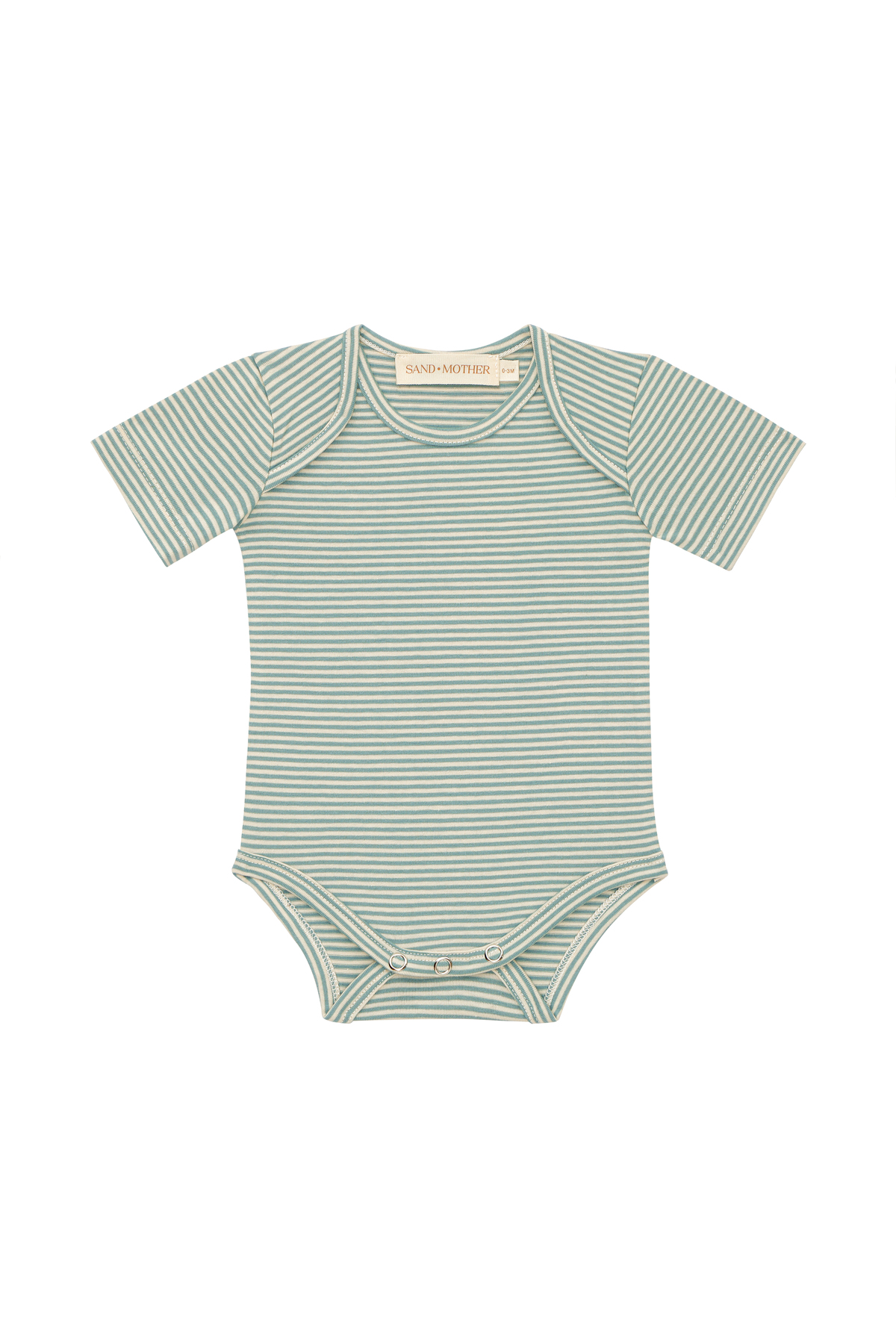 سند ماذر بادی بچگانه آستین کوتاه ارگانیک چسبی