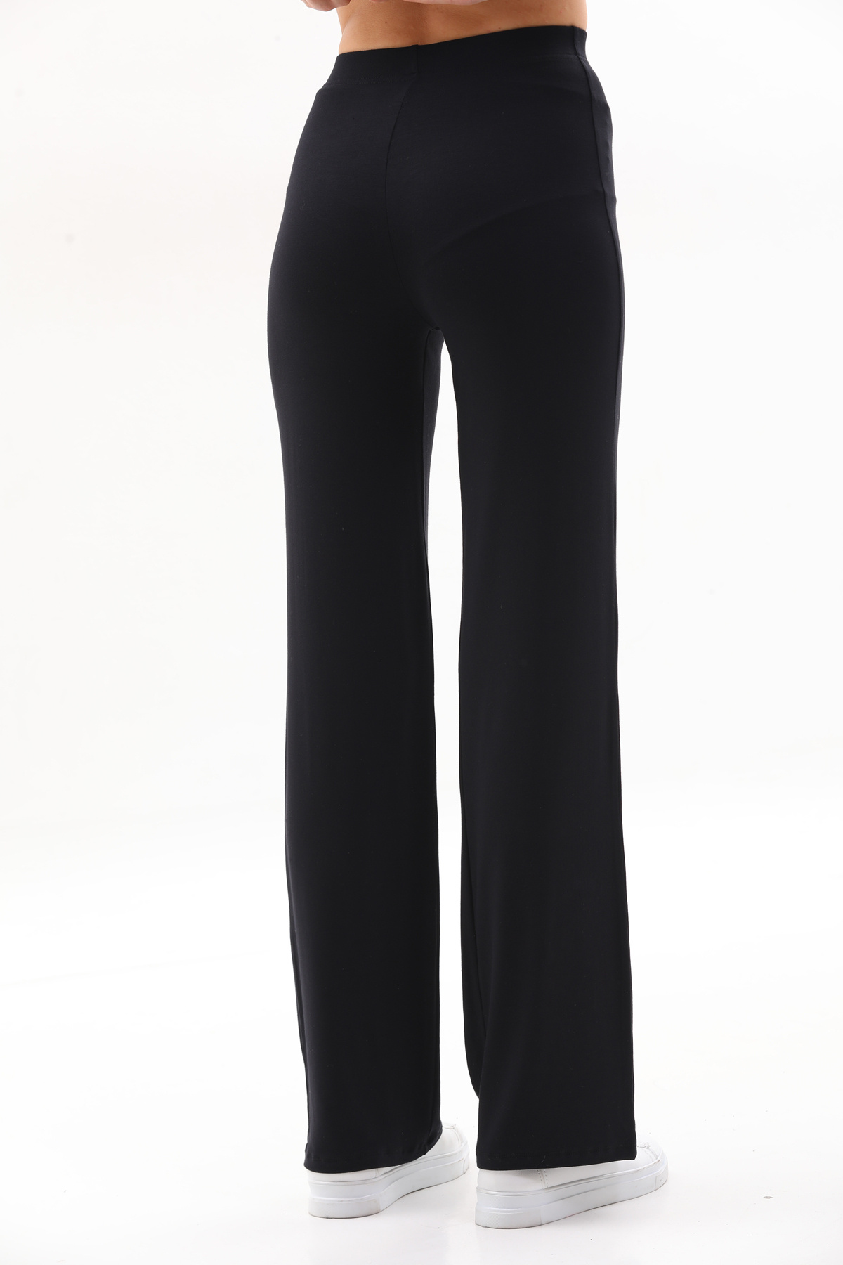 Extra weiche lange Viskosehose Home&Outdoor-Schwarz - 