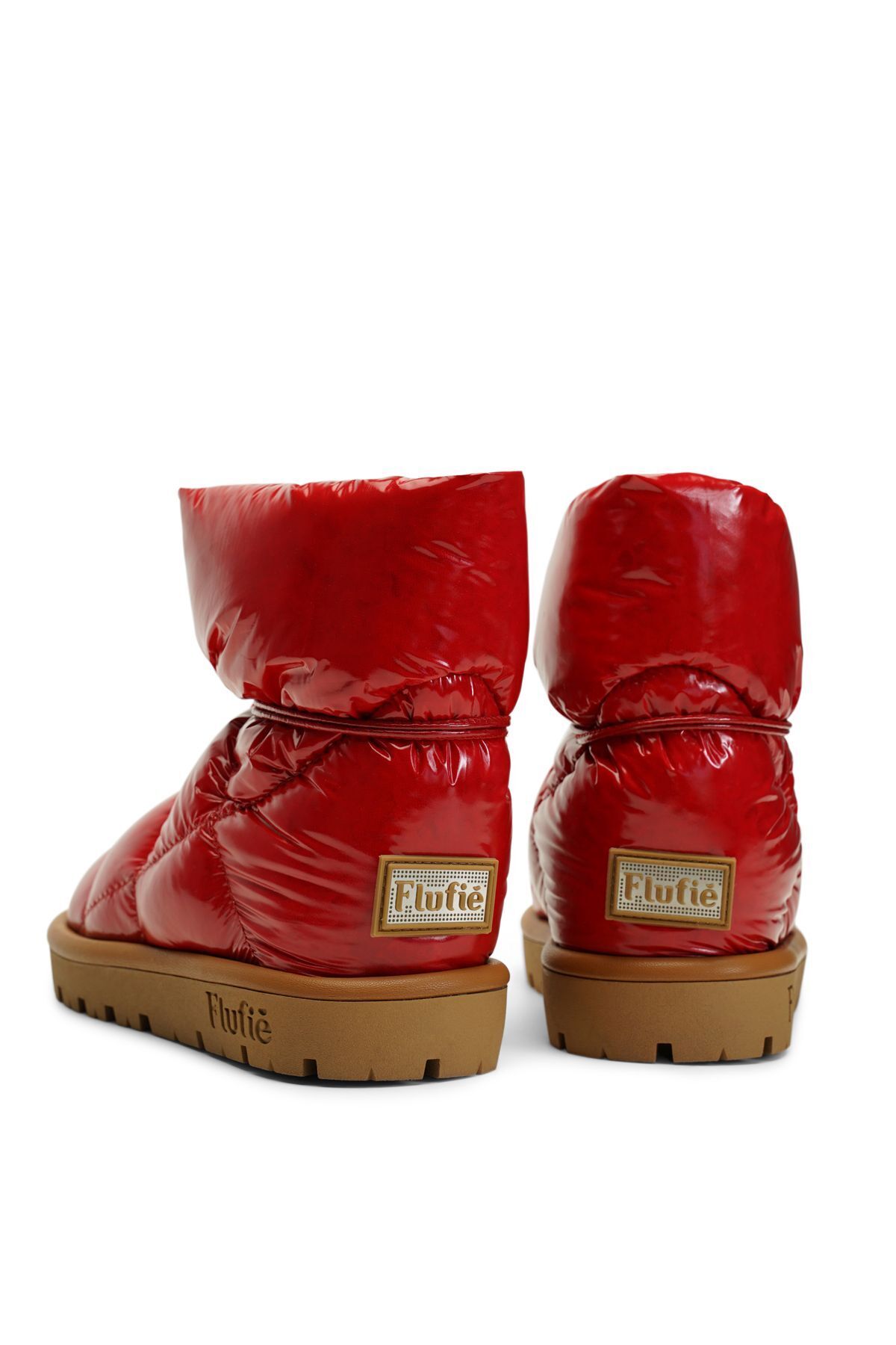 Flufie Unisex Bot Shiny Serisi Red görsel 3