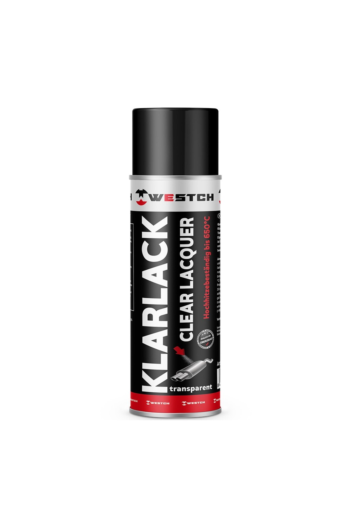 WESTCH SICAKLIĞA DAYANIKLI ŞEFFAF VERNİK 500 ML