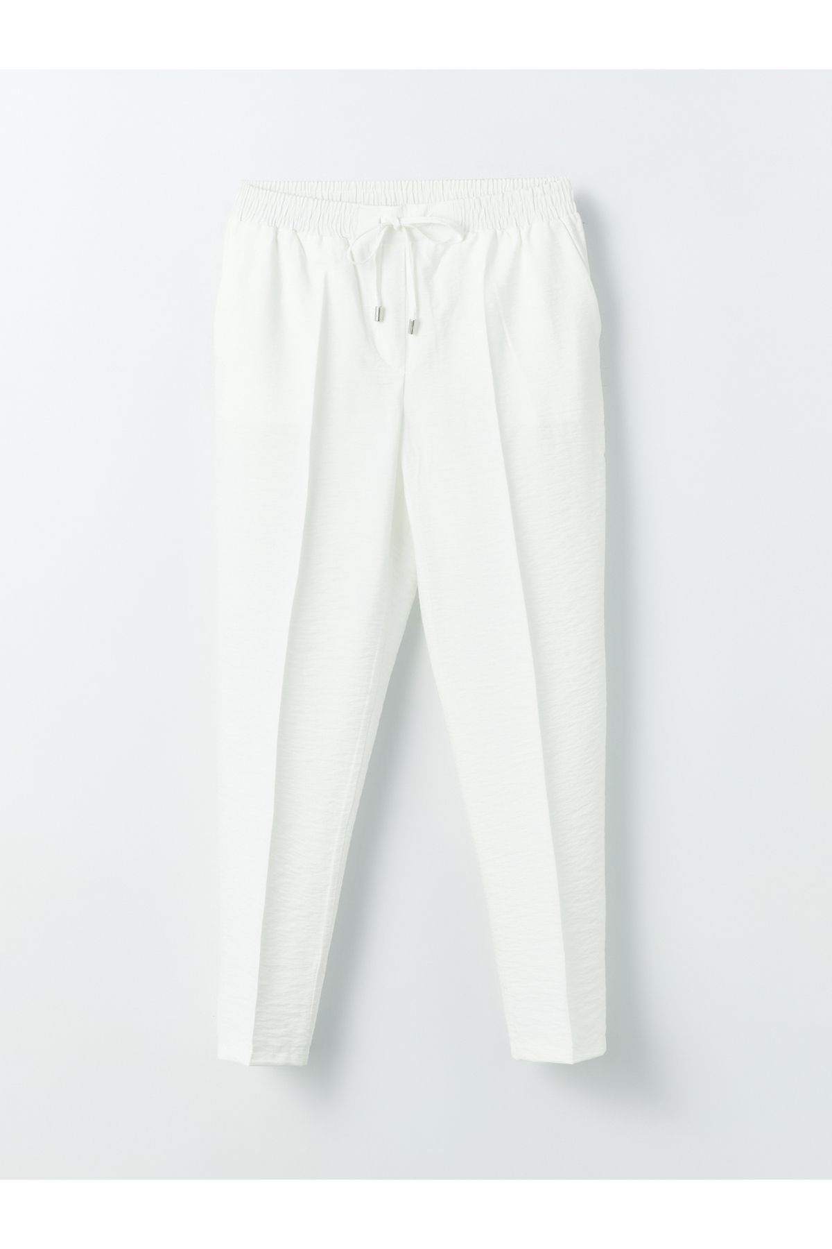 LC Waikiki-Comfortable Molded Women's Trousers with Elastic Waist 6