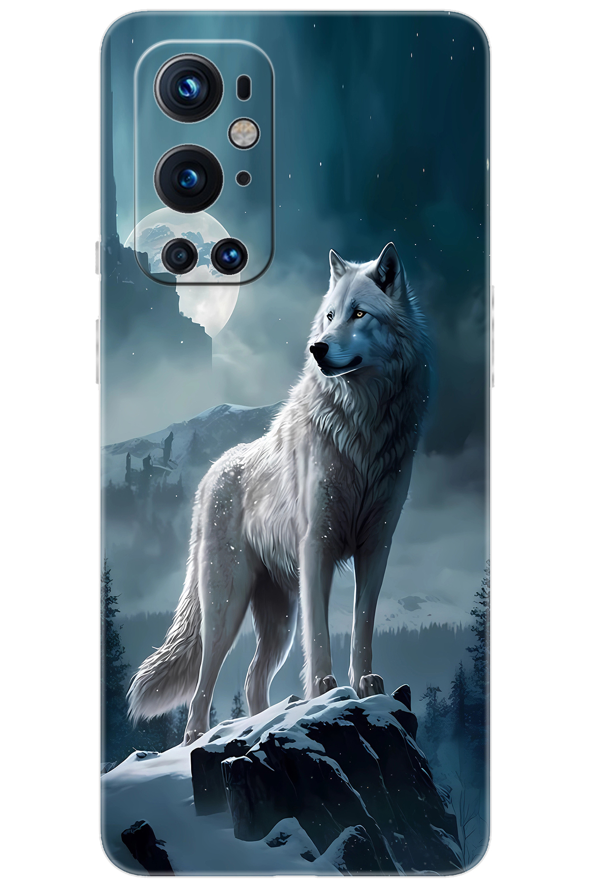 9 PRO LE2123 Compatible Sheath Pattern Printed Silicone Wolf NGO:683 CP-dQvyoGc
