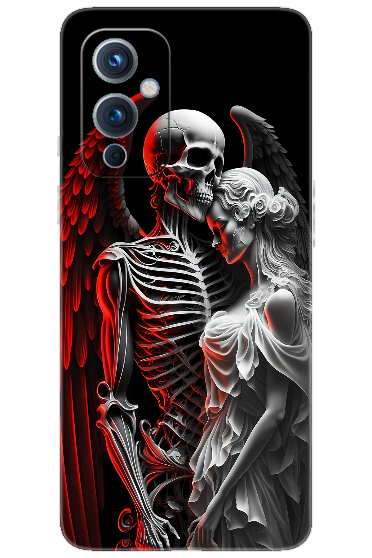 9 LE2115-LE2117 Compatible Sheath Pattern Printed Silicone Skeleton and Angel Love NGO:644 CP-hQlcpTQ