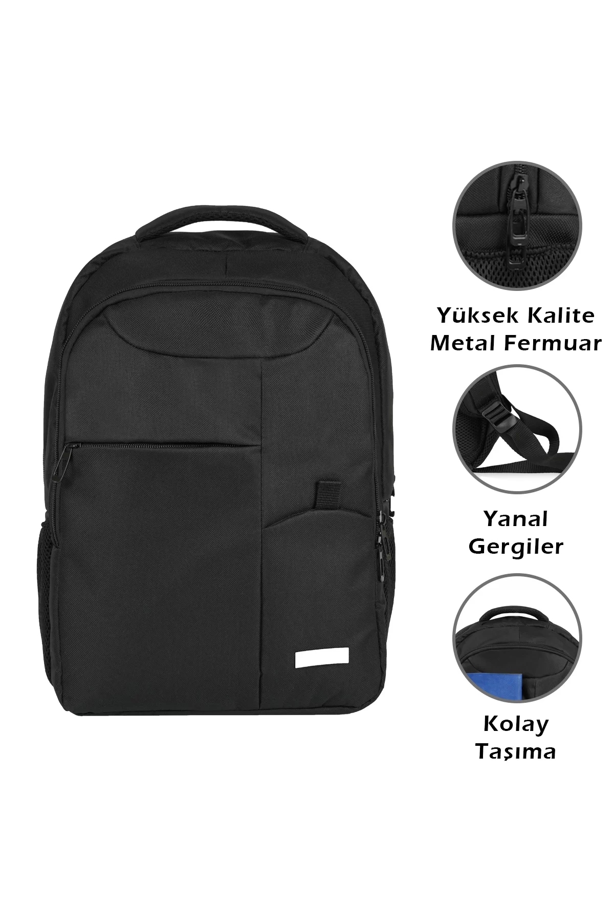 Vegmann  Tucana Siyah Notebook Laptop Sırt Çantası 15,6’ - Görsel 4