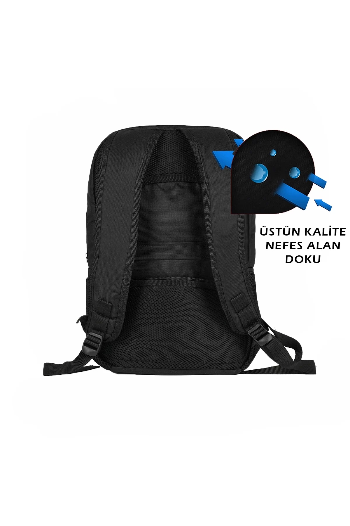 Vegmann  Tucana Siyah Notebook Laptop Sırt Çantası 15,6’ - Görsel 8