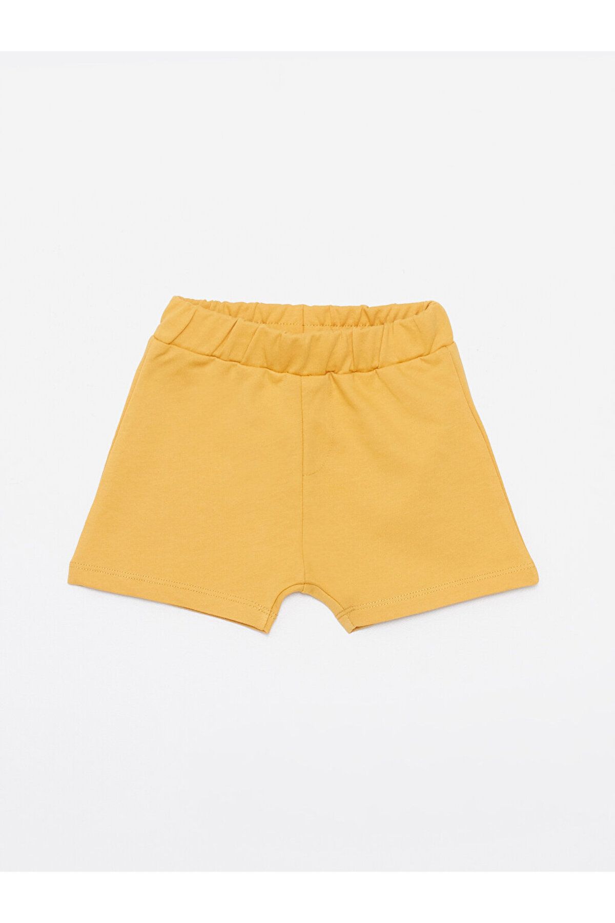 LC Waikiki-LCW Set of 2 Elastic Waist Shorts for Baby Boy 3
