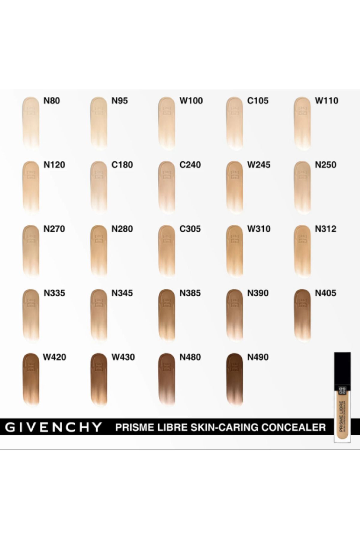 Givenchy کانسیلر مراقبت از پوست Prisme Libre کانسیلر چند منظوره رنگ N270
