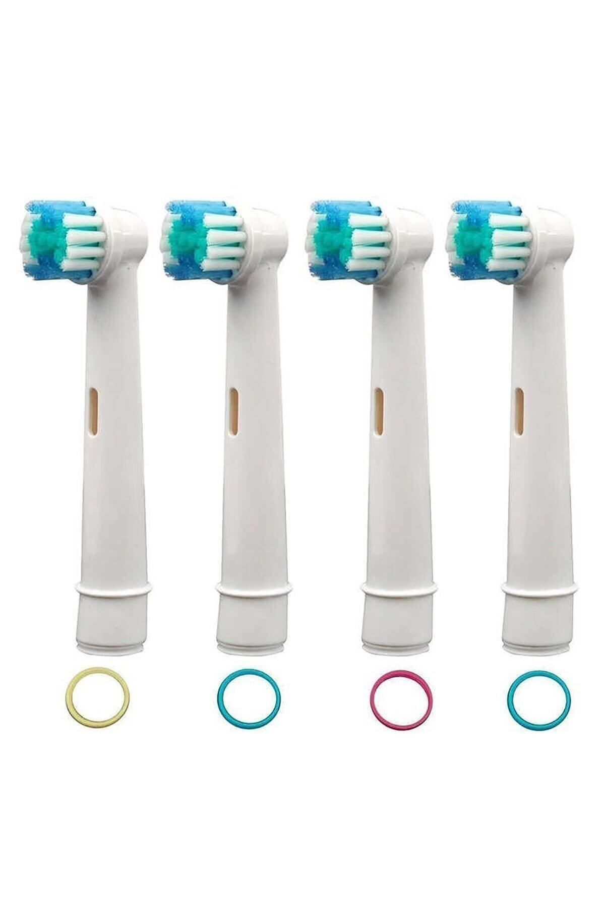 Orident Oral-b Şarjlı Ve Pilli Diş Fırçası Uyumlu Yedek Başlık Sb-17a 4 Adet
