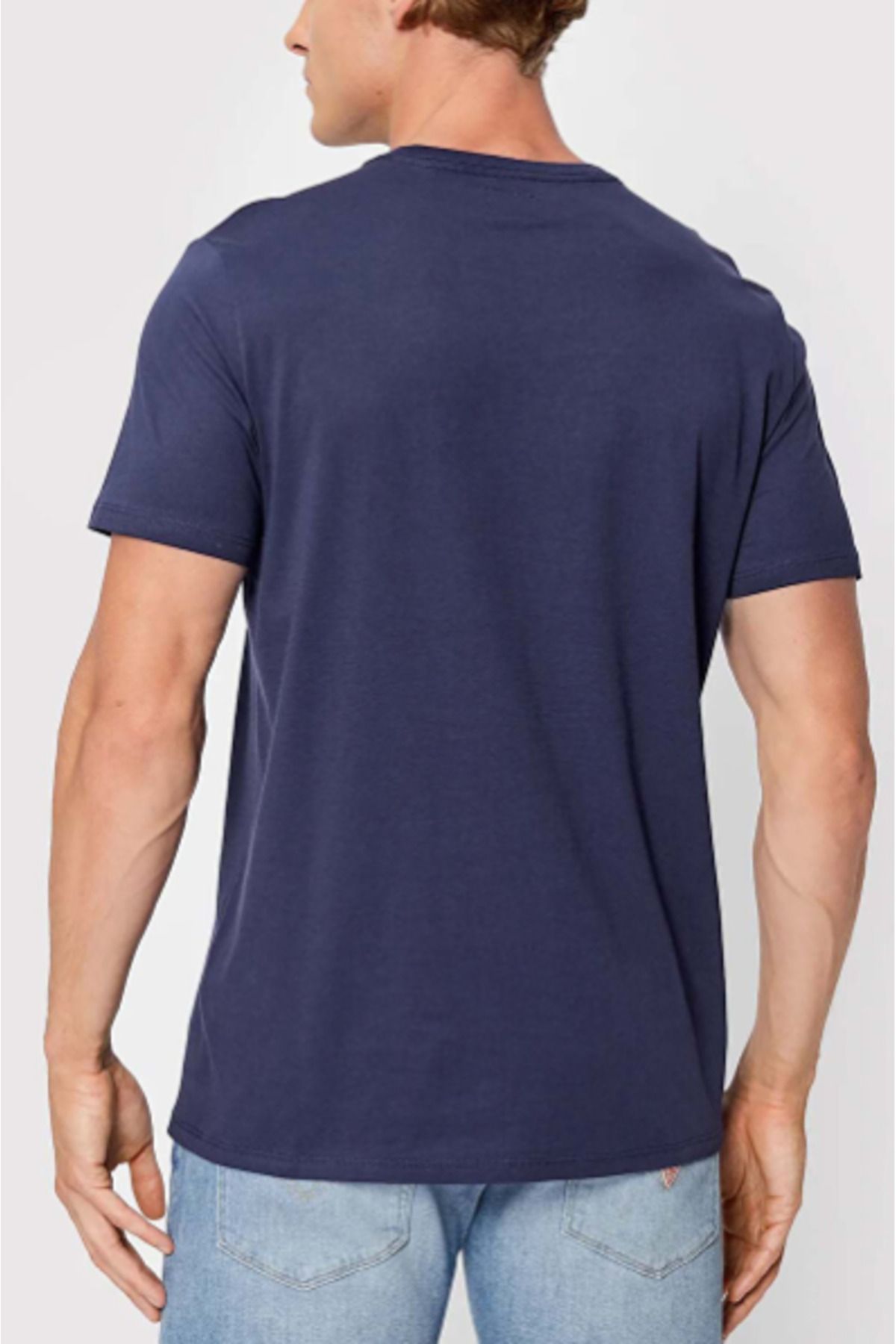تی شرت آبی مردانه 's T Shirt Blue Navy Guess