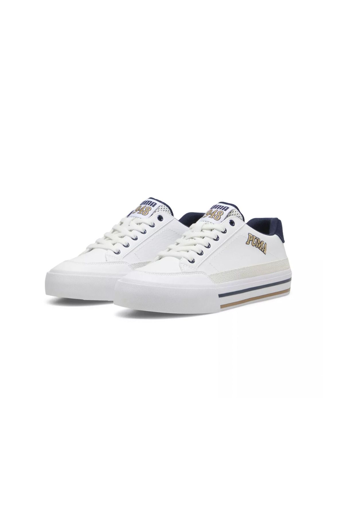 اسنیکر سفید مردانه و زنانه کورت کلاسیک VULC یکپارچهسازی با سیستمعامل c Puma