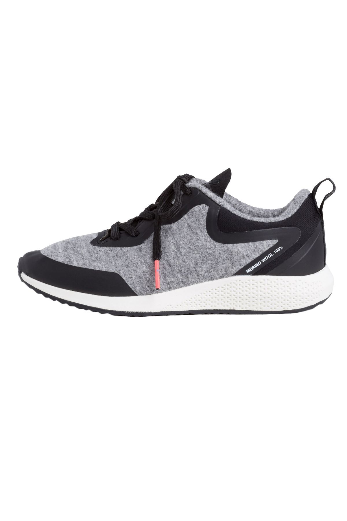 Tamaris-1-23734-24 201 Damen Gri/Siyah Grau/Schwarz sportlicher Halbschuh Spor Ayakkabı 3