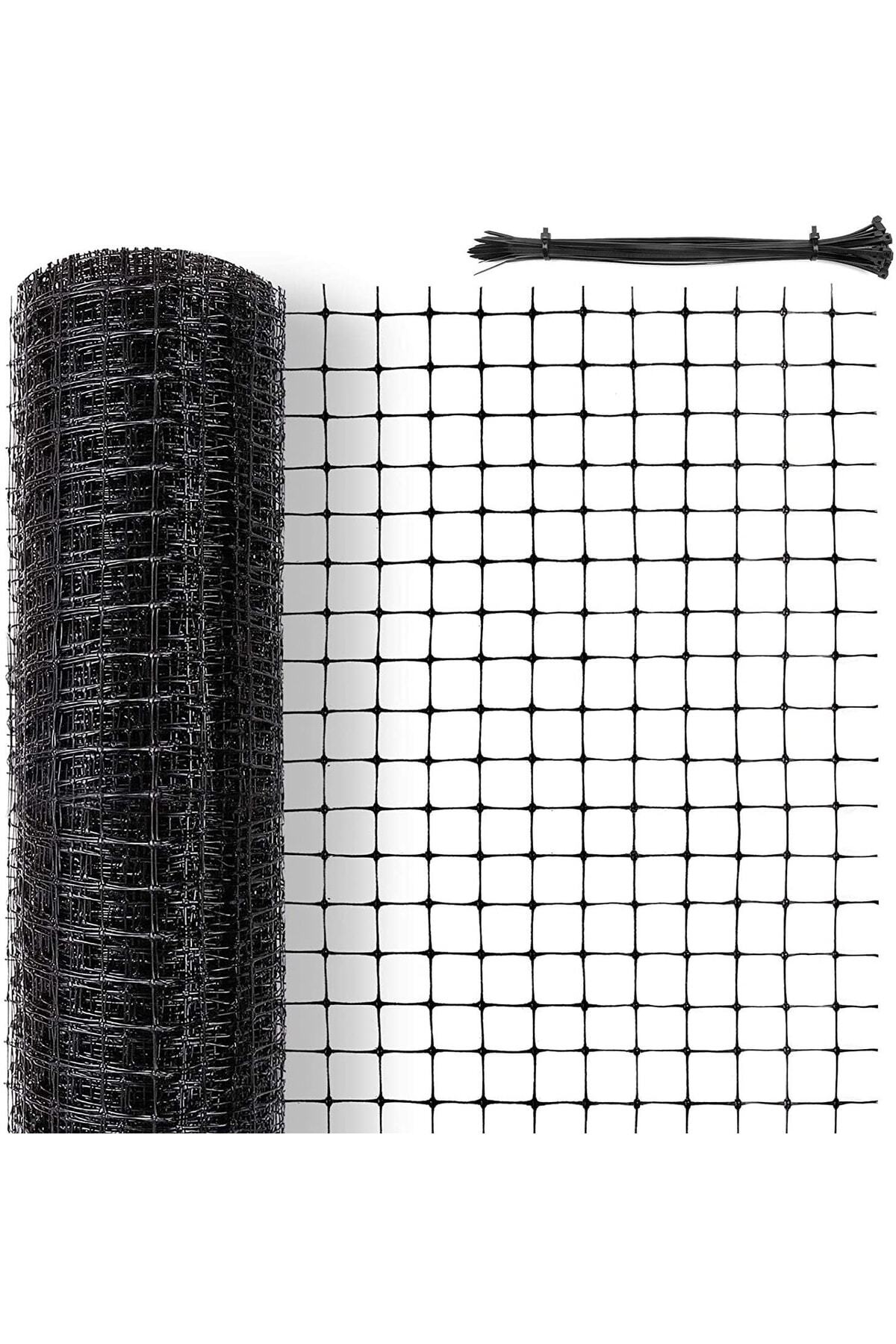 2x10 Metre Balkon Pencere Bahçe Kuş Kedi File Tel Ağı Plastik Döküm Sağlam