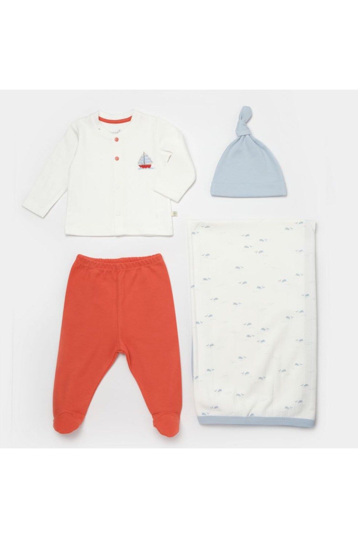 Biorganic-Sun Lets Tulle Set with Sail Blanket 62338 1