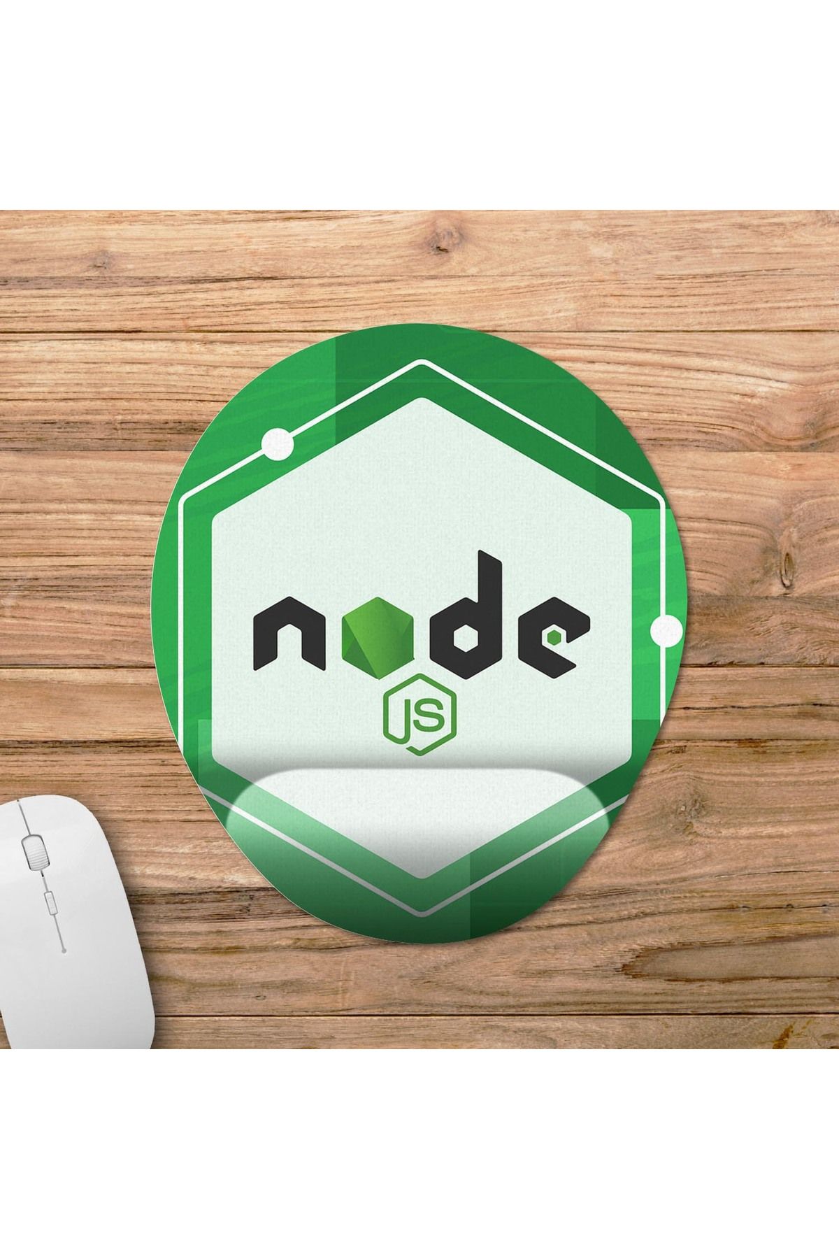 Pixxa-Node Js - نموذج لوحة ماوس مدعوم للمعصم - 2 بيضاوي 1