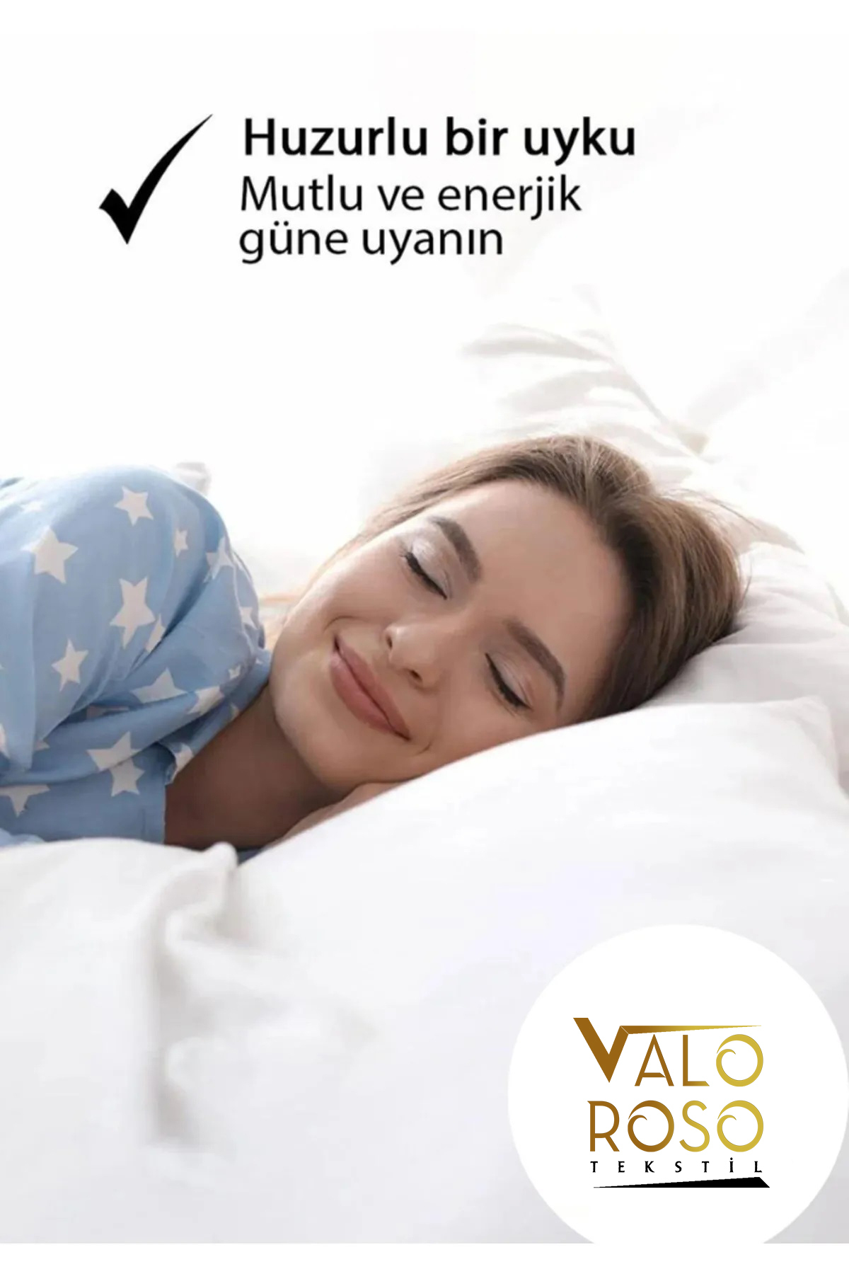 سرویس خواب  مشکی Valoroso Tekstil | VLRS168ÇİFT اورجینال - تصویر 2