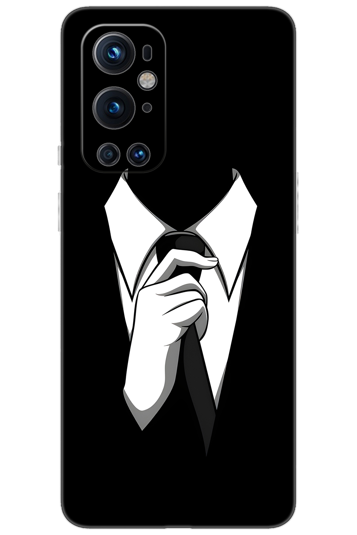 9 PRO LE2123 Compatible Case Pattern Printed Silicone Mystery Man NGO:611 CP-I3xP1JZ