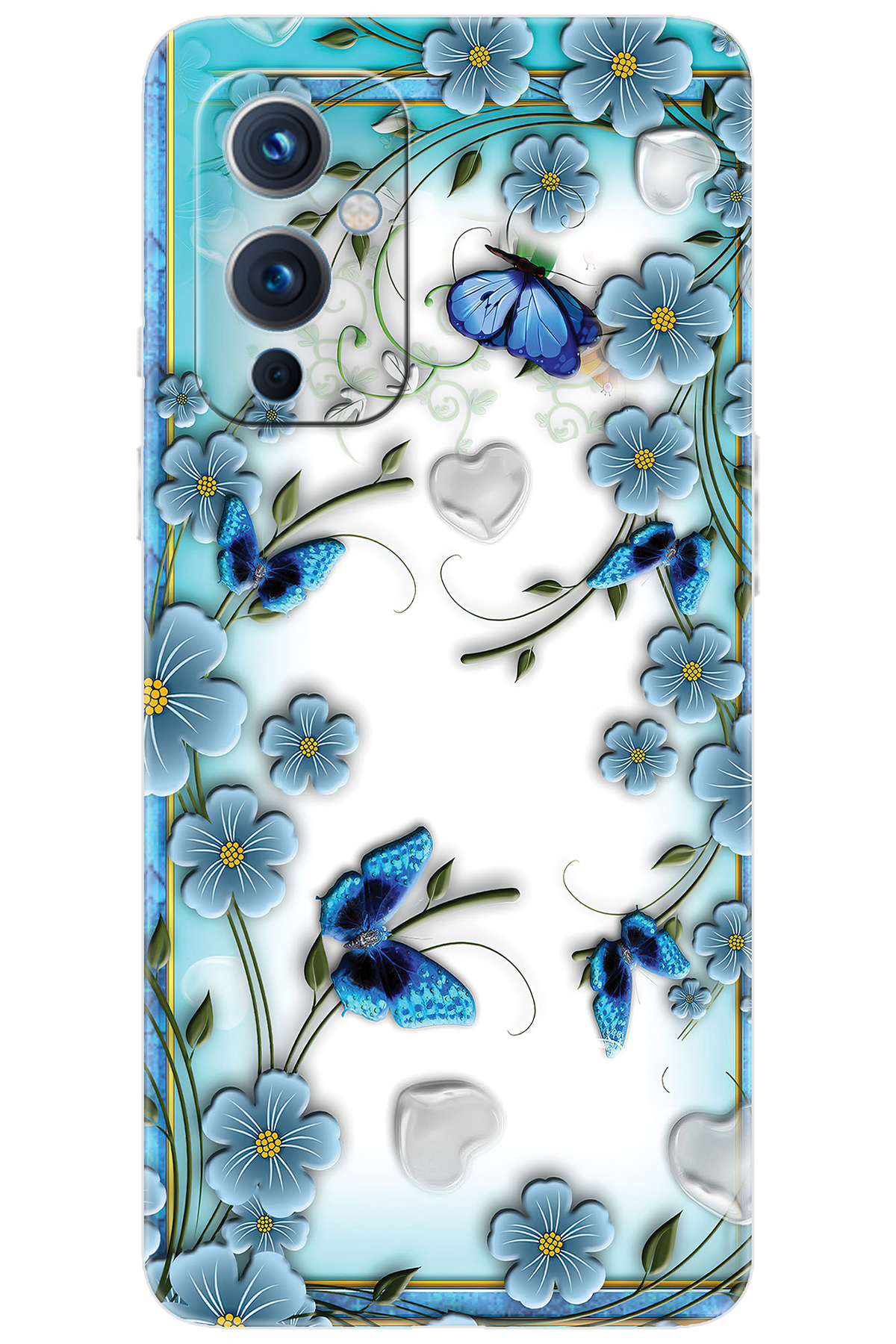 9 LE2115-LE2117 Compatible Sheath Pattern Printed Silicone Flowers and Butterflies NGO:547 CP-EY45Q1Z