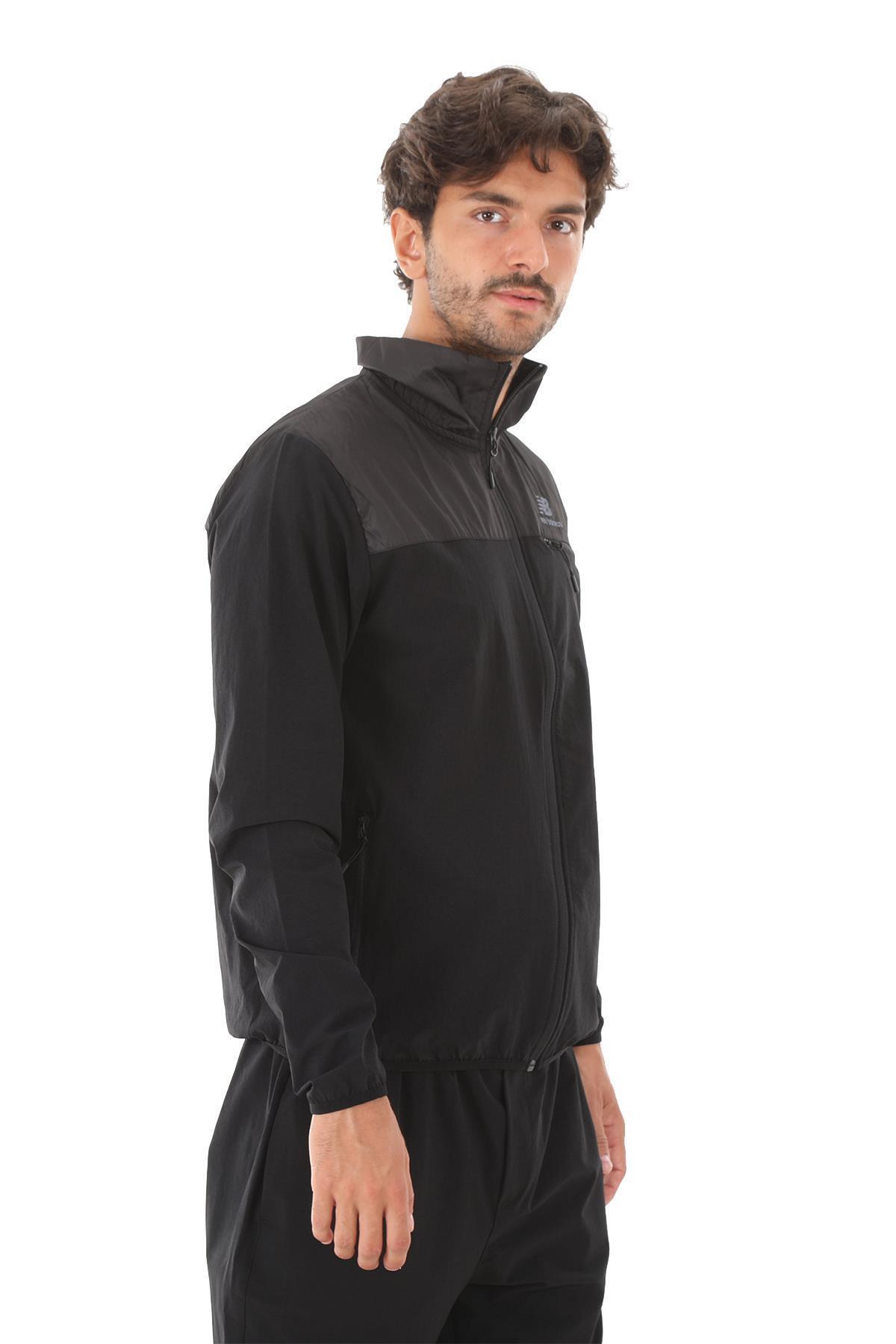 کاپشن اسپرت نیو بالانس مردانه پارچه مشکی  راسته Relaxed/ریلکس    بیسیک اسپرت | New Balance TYC00557269569 TR - تصویر 3