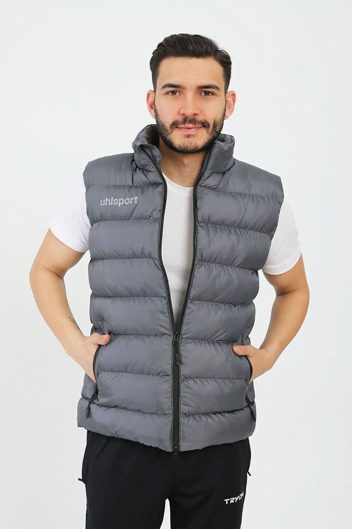 UHLSPORT-سترة رجالية عادية مجانية1101759 4