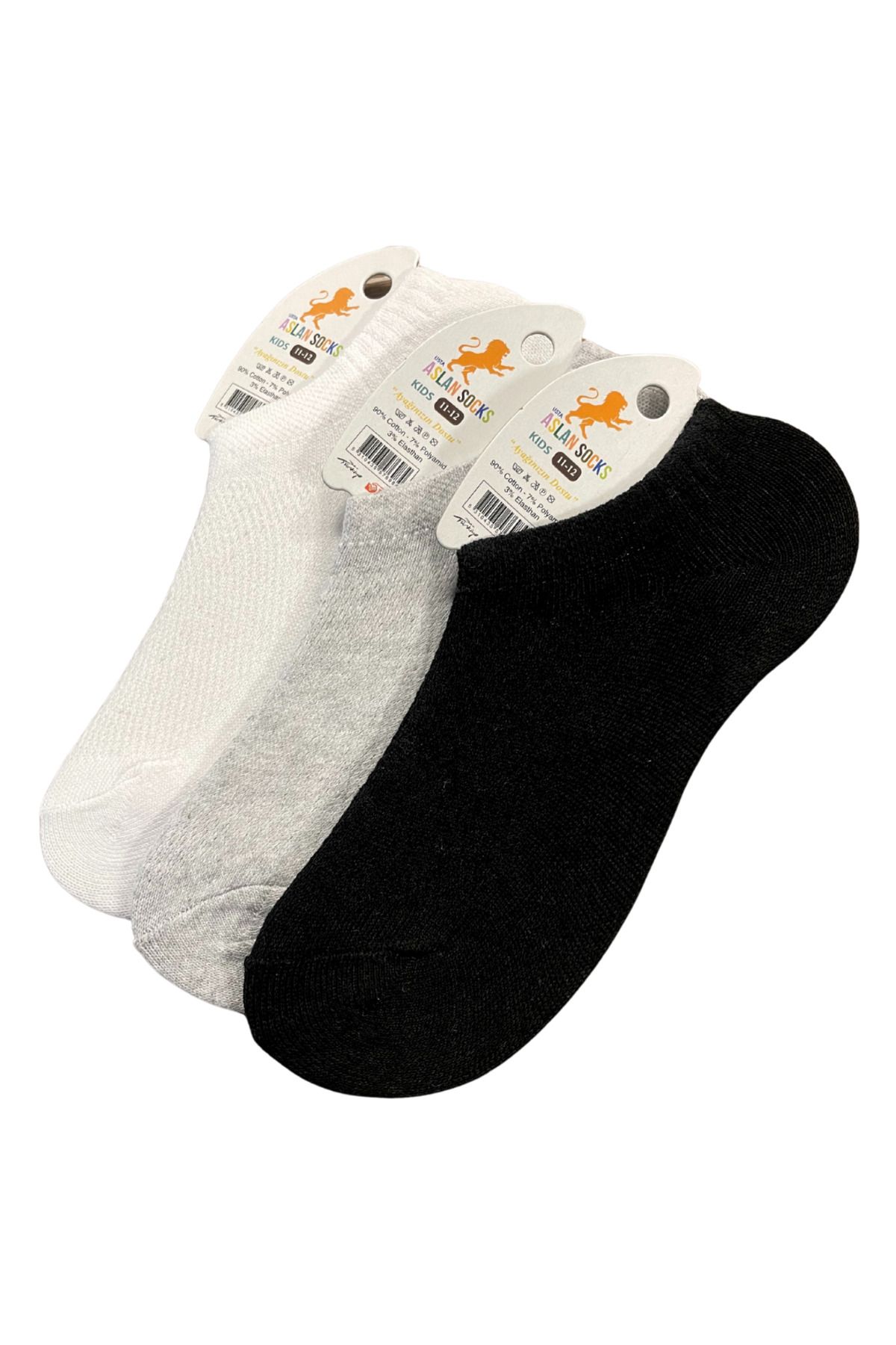 socksbox-6 perechi papuci pantofi copii șosete/lavabil moale 2