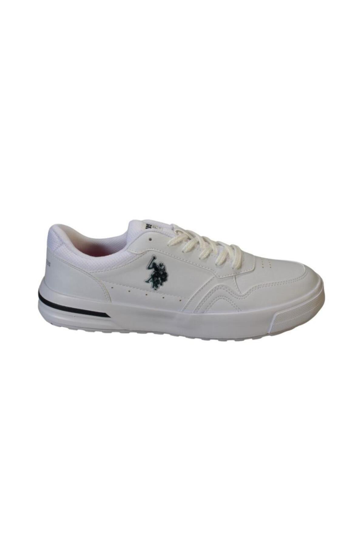 کفش U.S. Polo Assn. یو اس پولو ورزشی مردانه کفش مشکی سفید U.S.POLO ASSN اورجینال - تصویر 2