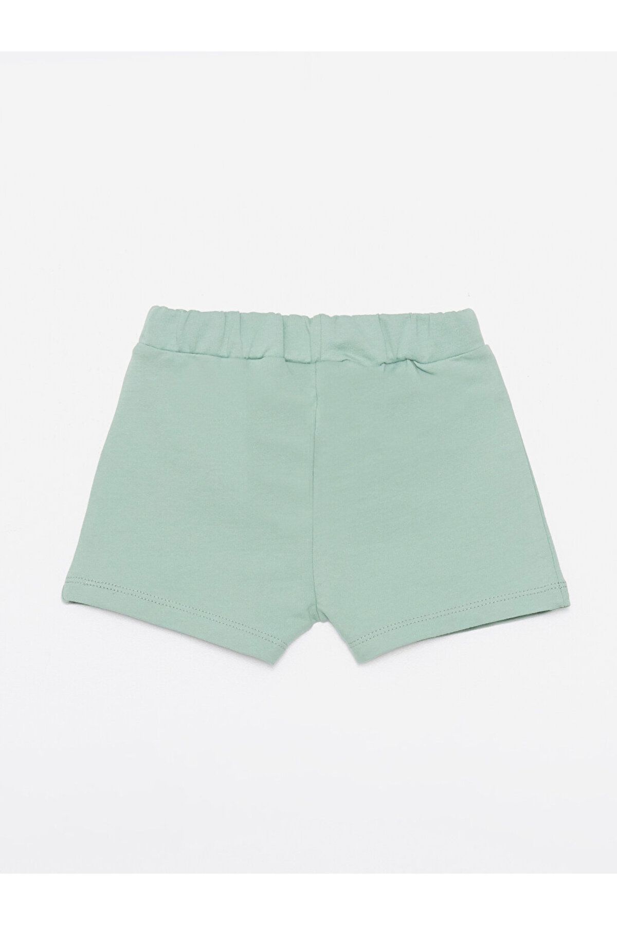 LC Waikiki-LCW Set of 2 Elastic Waist Shorts for Baby Boy 4