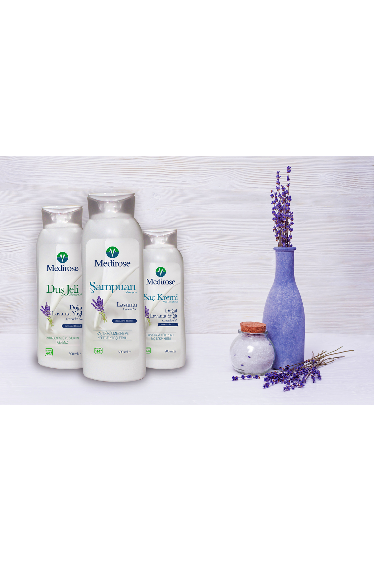 ژل و کرم دوش زنانه – مردانه  Medirose | LavSm1003 اورجینال - تصویر 3