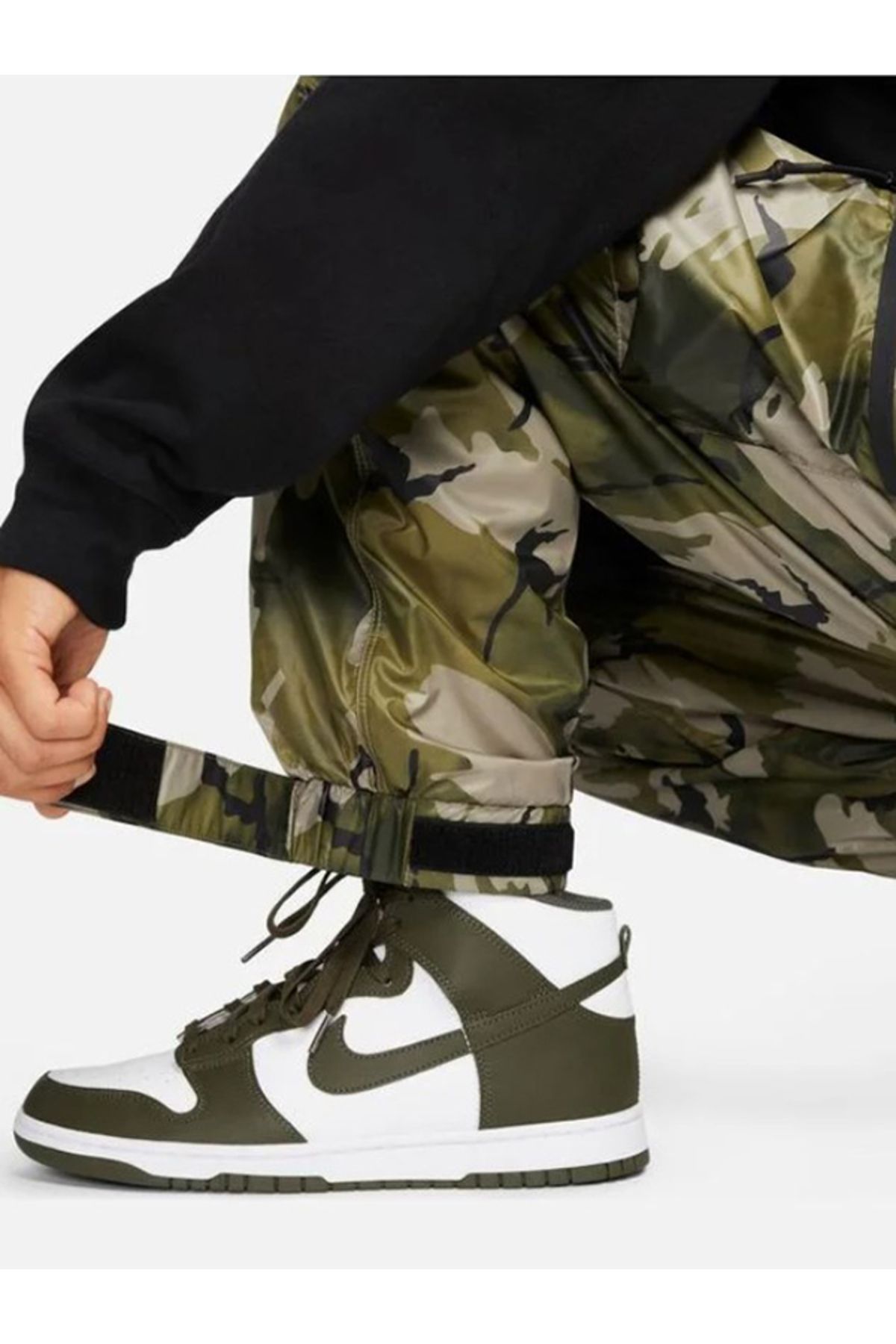 Nike sportswear nsw men's woven camo joggers top