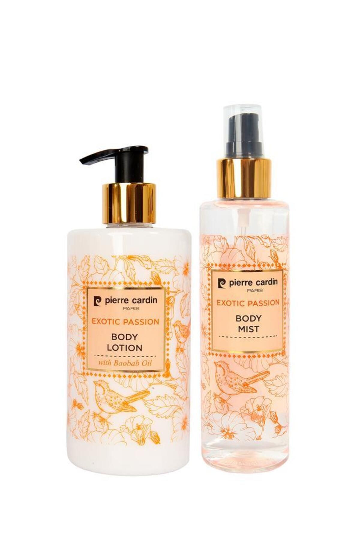 اسپری بدن و لوسیون بدن Exotic Passion Babobab - مجموعه 2 عددی Pierre Cardin