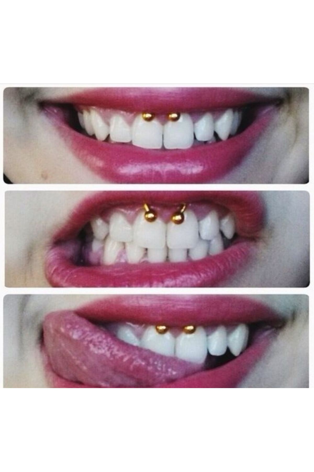 Bylin Surgical Steel Septum Piercing Helix Piercing Smiley Piercing Horseshoe Ball Diameter 3mm set 3 Pieces Trendyol