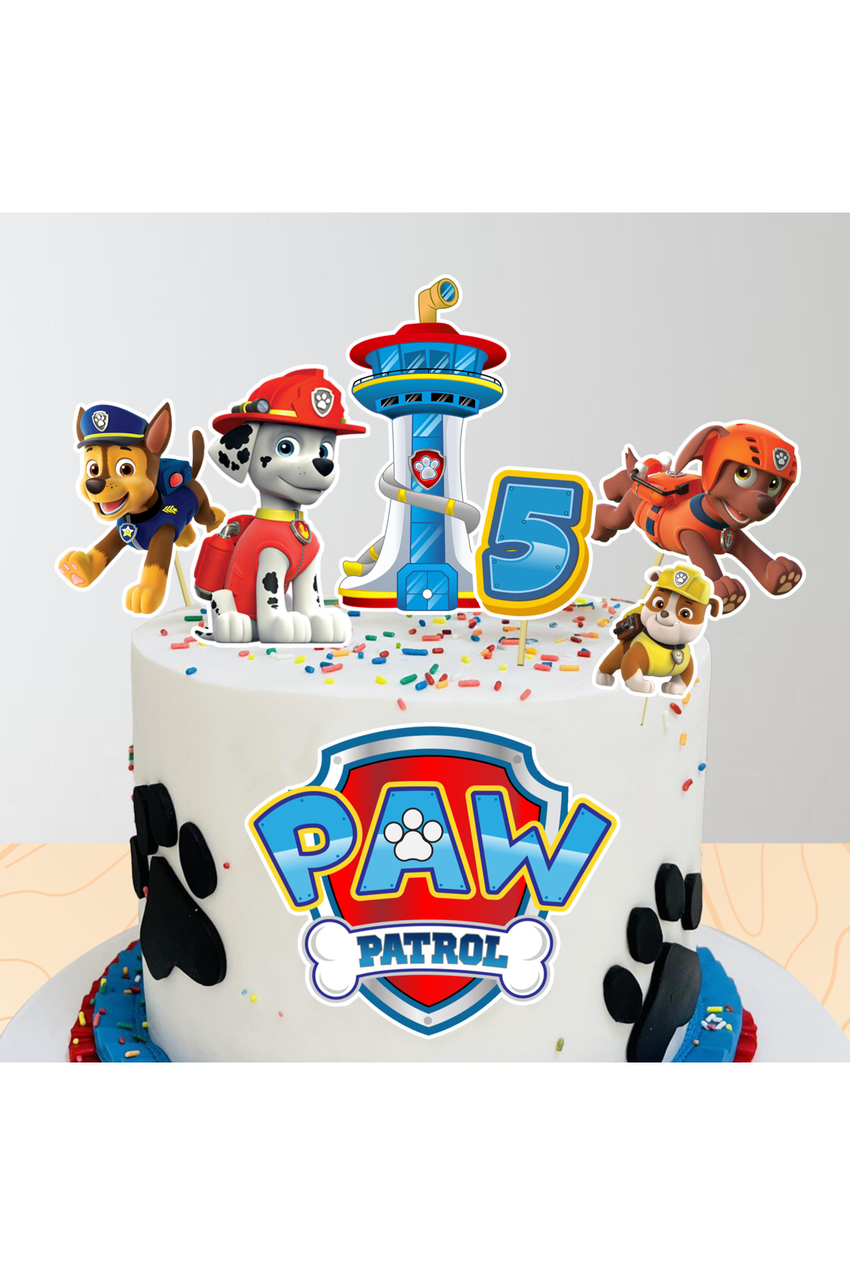 Paw Patrol Pasta Süsü Seti