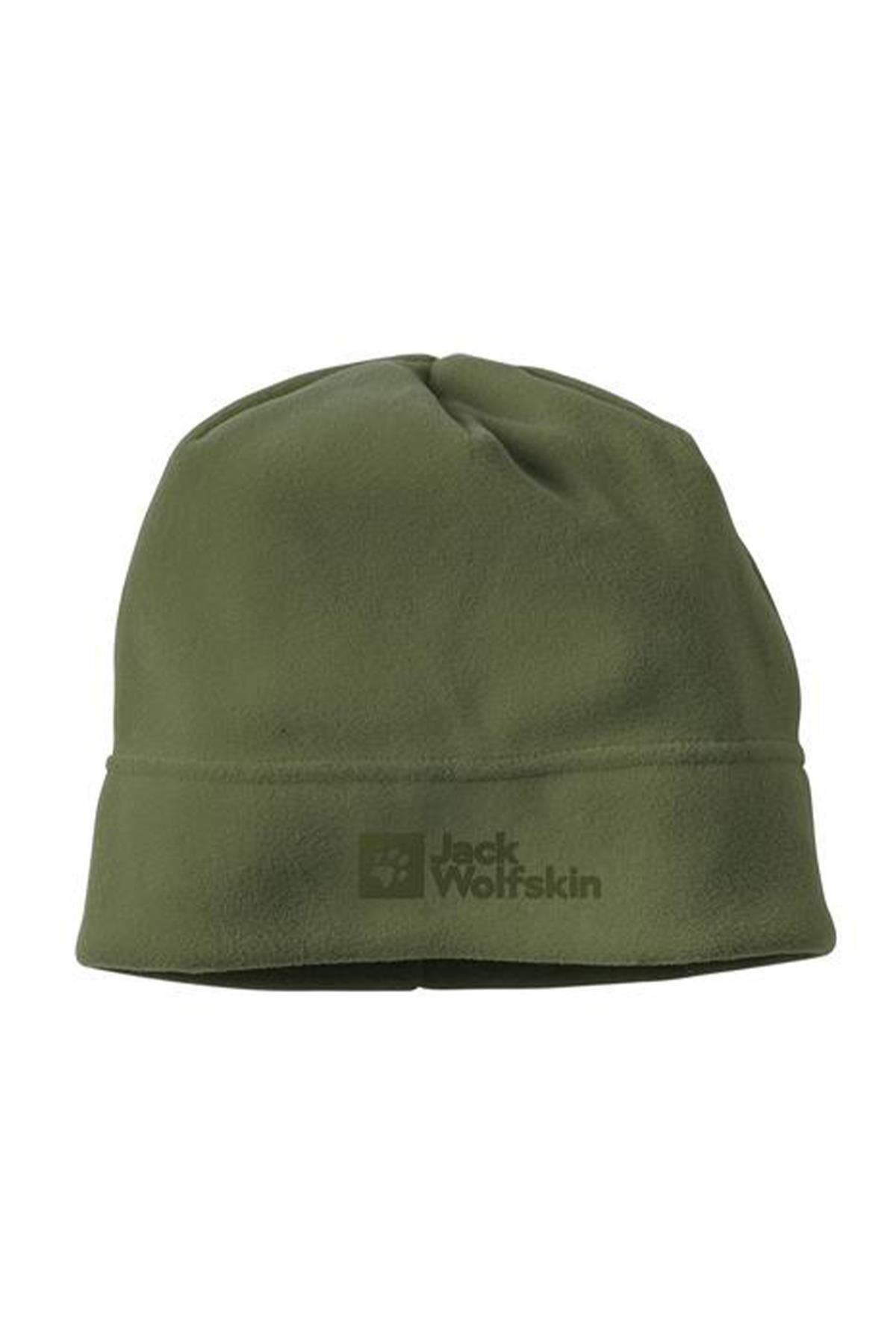 Real Stuff Beanie Unisex Khaki Beanie 1909852-4129 Jack Wolfskin