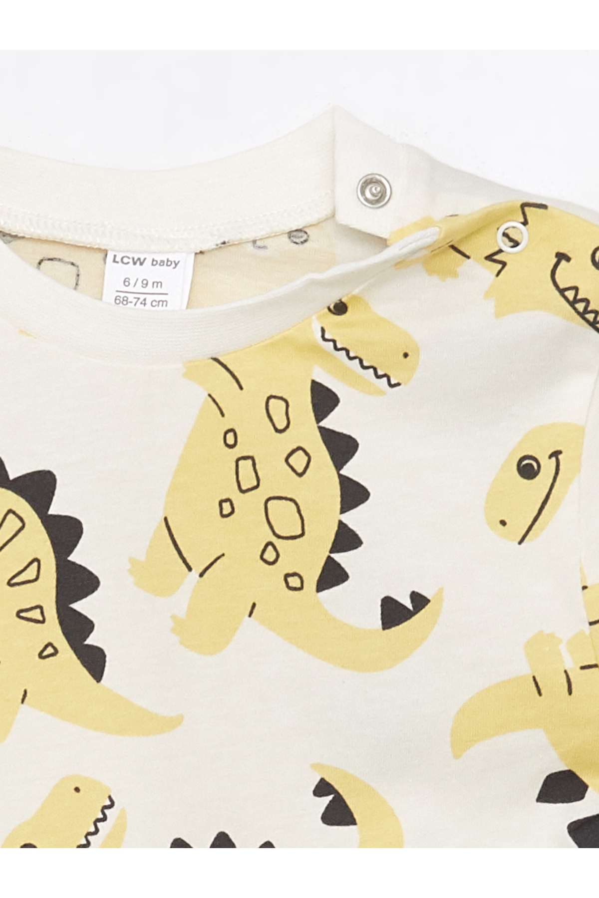 LC Waikiki Bisiklet Yaka Erkek Bebek Tişört ve Pantolon 2'li Takım fotoğrafı 4 (önizleme)