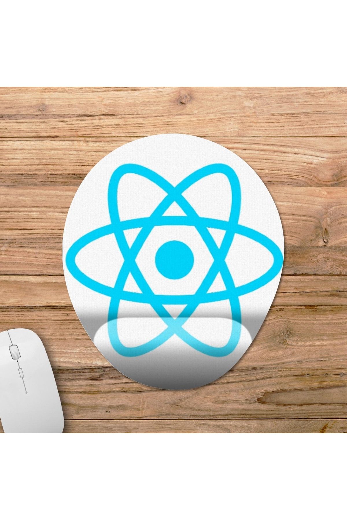 Pixxa-React - 2 Oval Wrist Supported Programming Mousepad Model 1