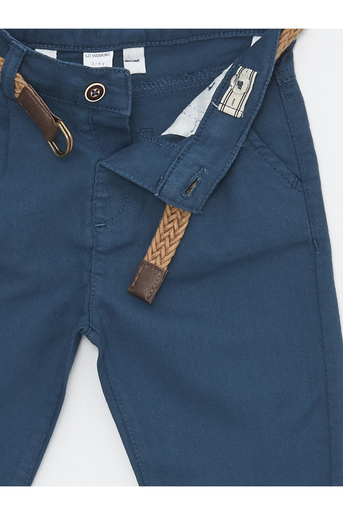 LC Waikiki-LCW Basic Baby Boy Belted Trousers 3