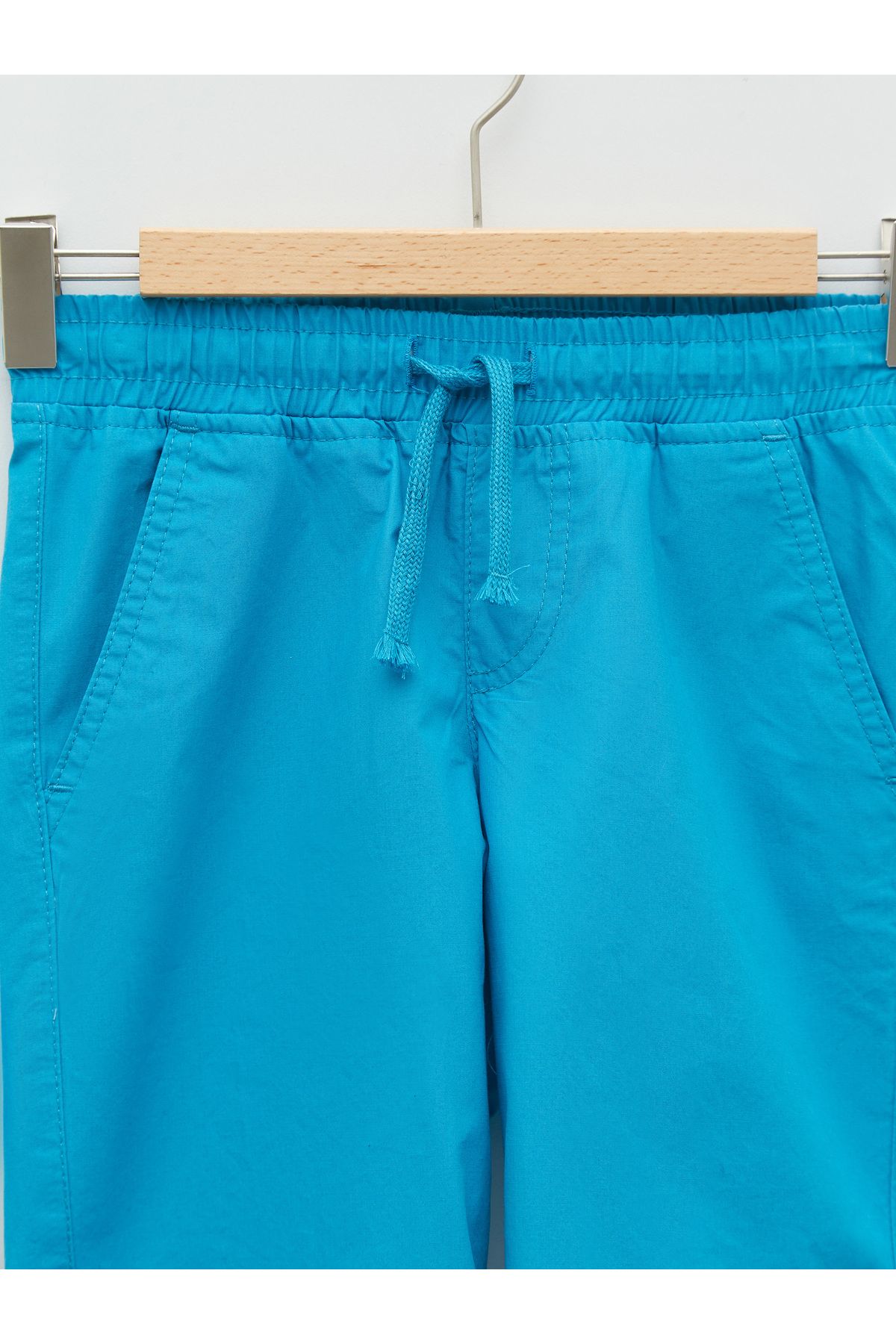 LC Waikiki-Elastic Waist Basic Poplin Boys' Shorts 3
